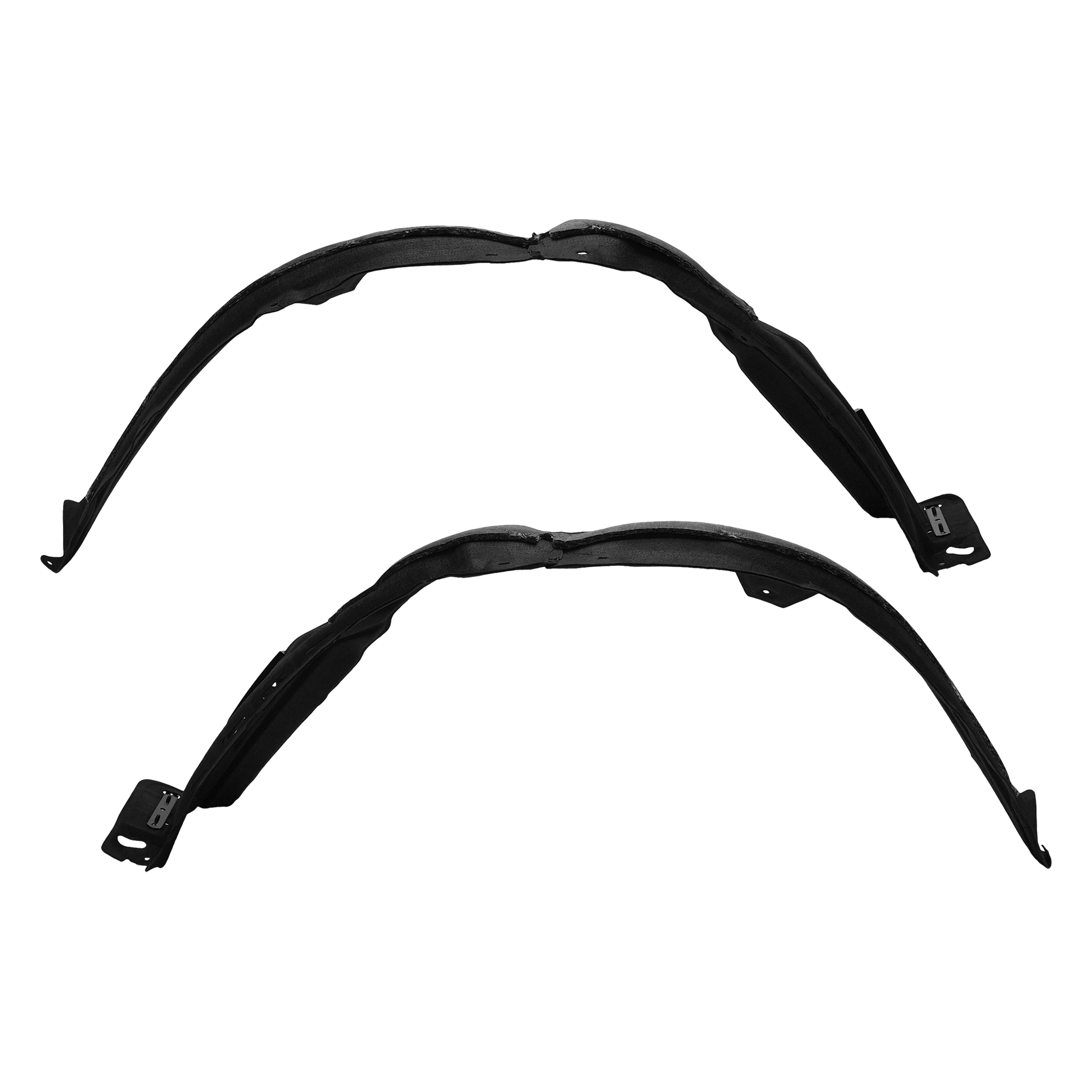 AM NX300 NX300H 18-19 FRONT FENDER LINER RH AND LH Rear Section Plastic Heated Form To 1-19-19 SKU SET RL22210014 Partslink LX1249139 LX1248139 OEM 5387578020-5387678020