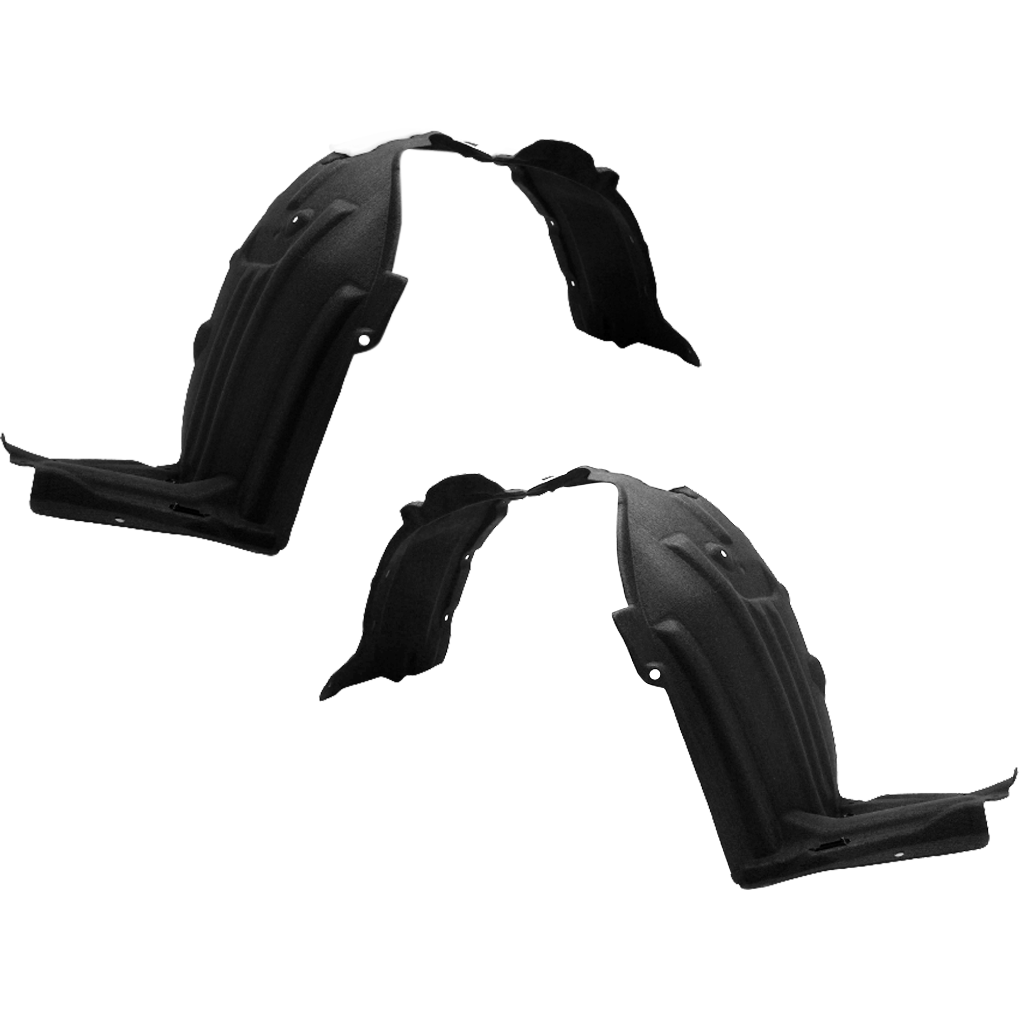 AM UX200-19-22 UX250H 19-23 FRONT FENDER LINER RH AND LH SKU SET RL22210023 Partslink LX1248144 LX1249144 OEM 5380576020-5380676030