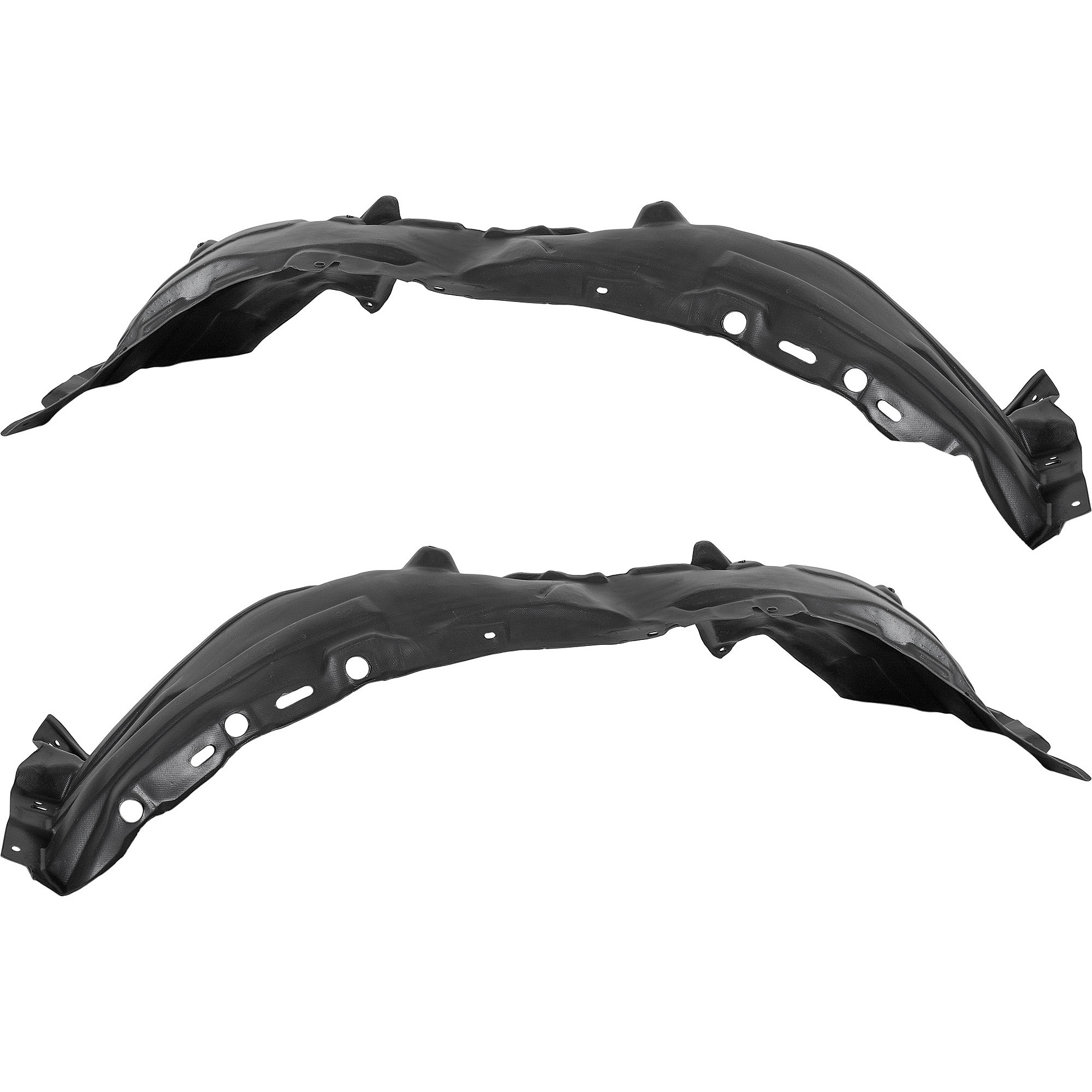 AM ES250-21-24 ES300H ES350-19-24 FRONT FENDER LINER RH AND LH ES250 ES350 Japan Built Vehicle SKU SET RL22210031 Partslink LX1249141 LX1248141 OEM 5380706020-5380806020