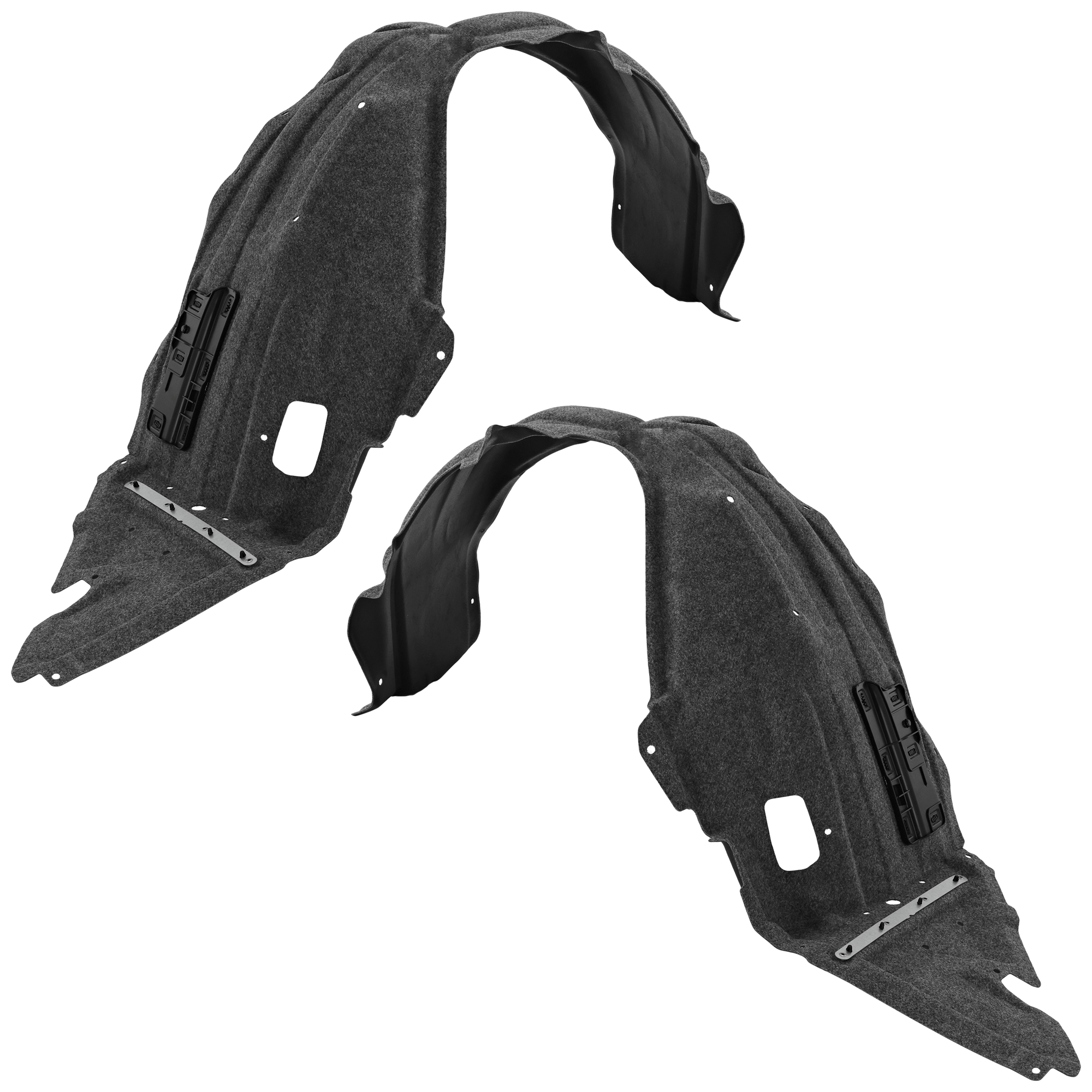AM IS300 IS350-21-23 FRONT FENDER LINER RH AND LH Plastic Vacuum Form SKU SET RL22210035 Partslink LX1248148 LX1249148 OEM 5380553101-5380653101