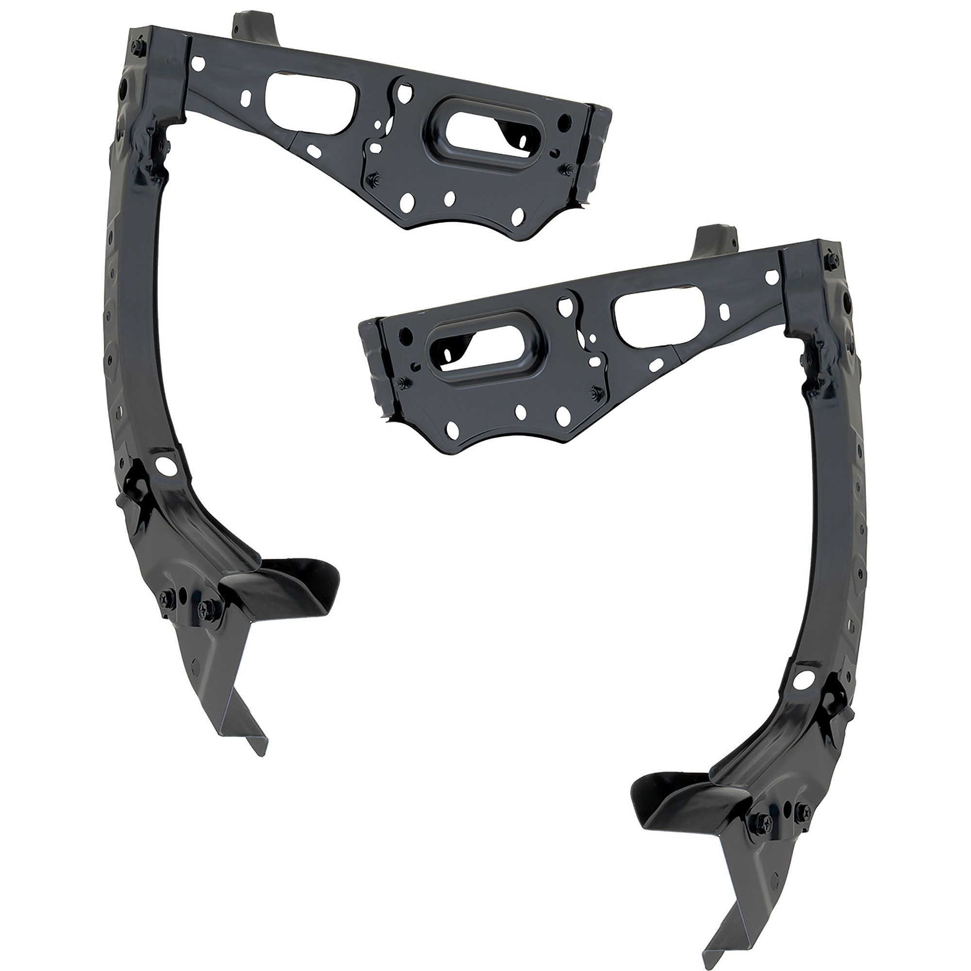 AM GS300-06-07 GS450H 07-07 RADIATOR SUPPORT UPPER RH AND LH Steel SKU SET RL25020009 Partslink LX1225141 LX1225140 OEM 5320230903-5320330903