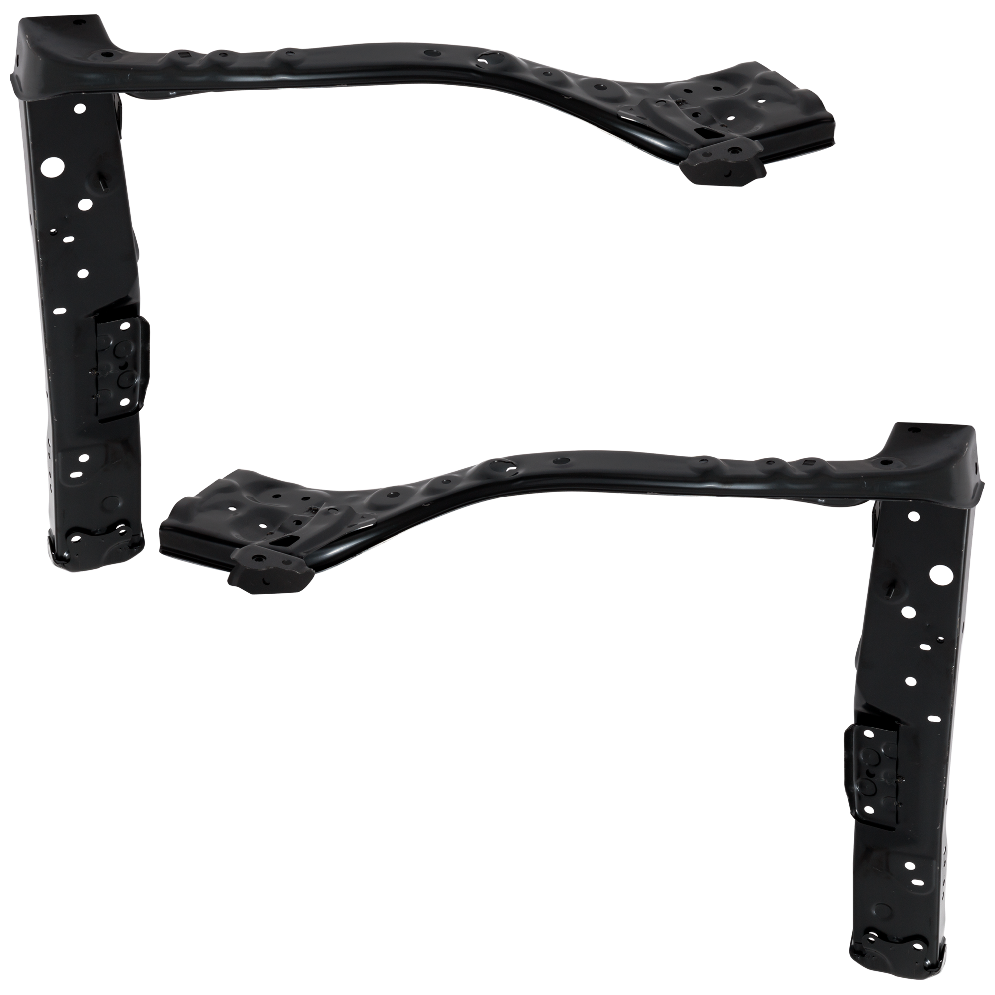 AM RX350-23-24 RADIATOR SUPPORT RH AND LH Assembly Side Support Steel SKU SET RL25050017 Partslink LX1225179 LX1225180 OEM 532020E160-532030E190
