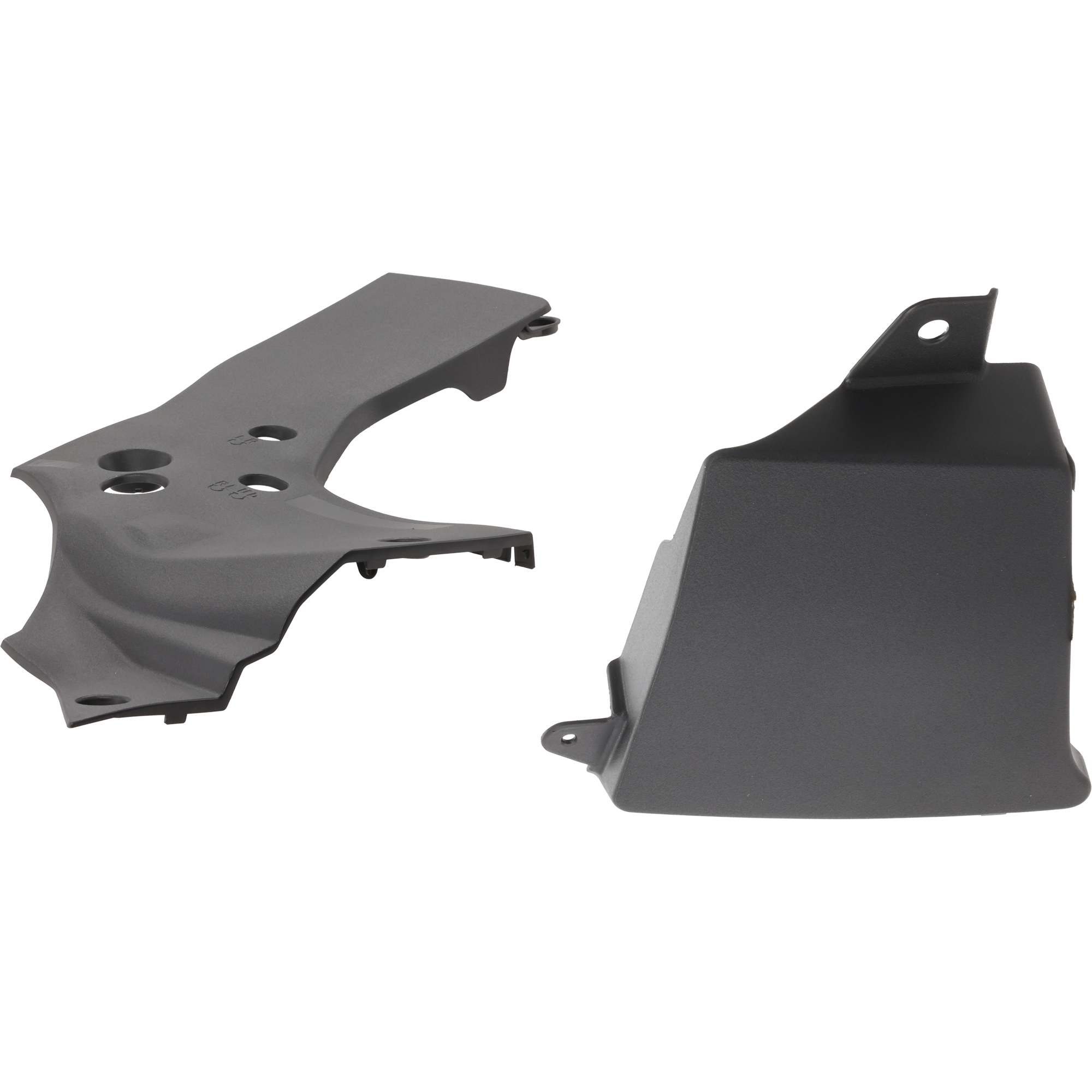 AM GS350 GS450H 13-15 RADIATOR SUPPORT COVER RH AND LH Upper Side Cover SKU SET RL25170007 Partslink LX1224123 LX1224124 OEM 5379530060-5379630150