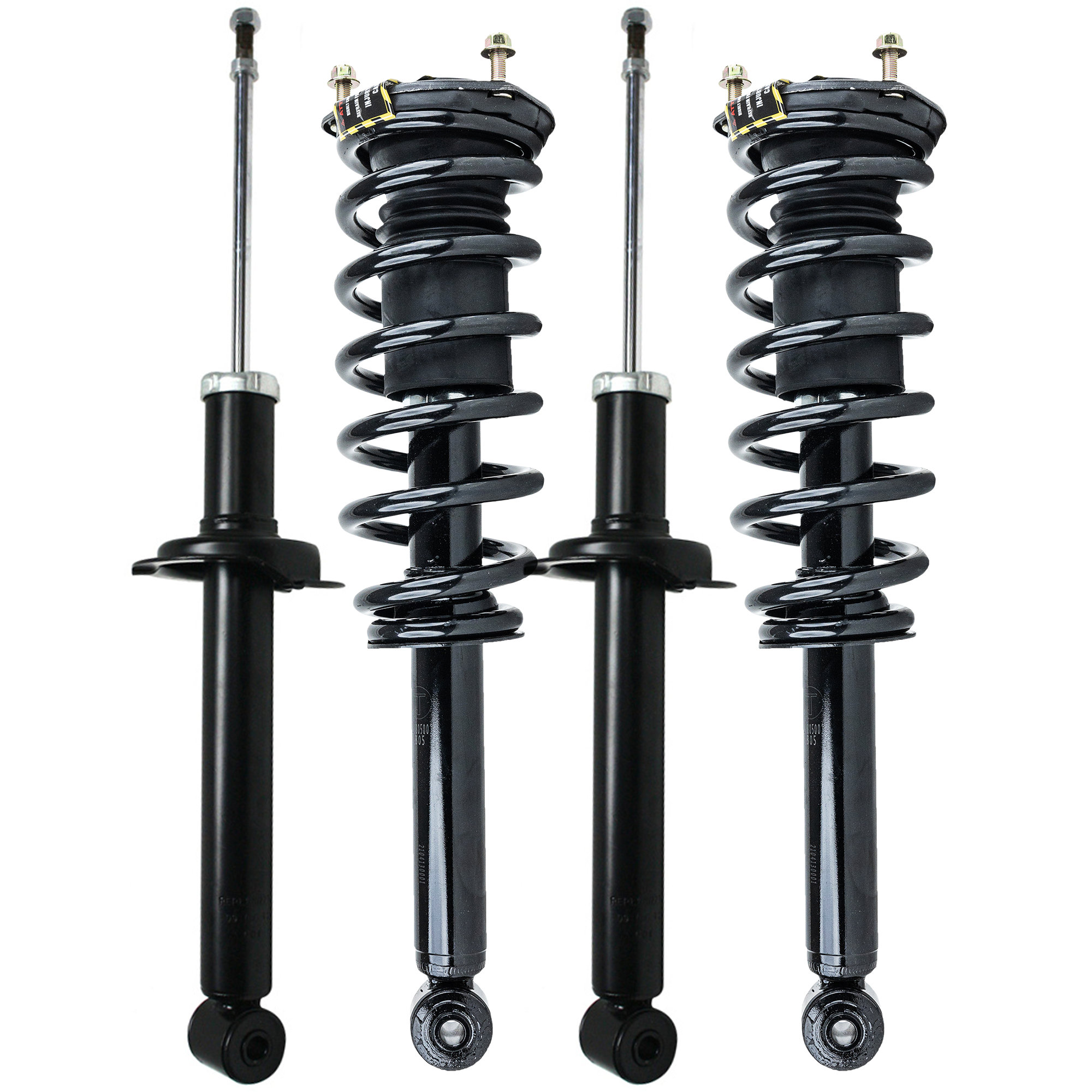AM LS400-90-94 FRONT AND REAR SHOCK AND FULLY LOADED STRUT RH AND LH Set of 4 SKU SET RL28050019-4 B OEM 4853059066-869234-1345477-5017