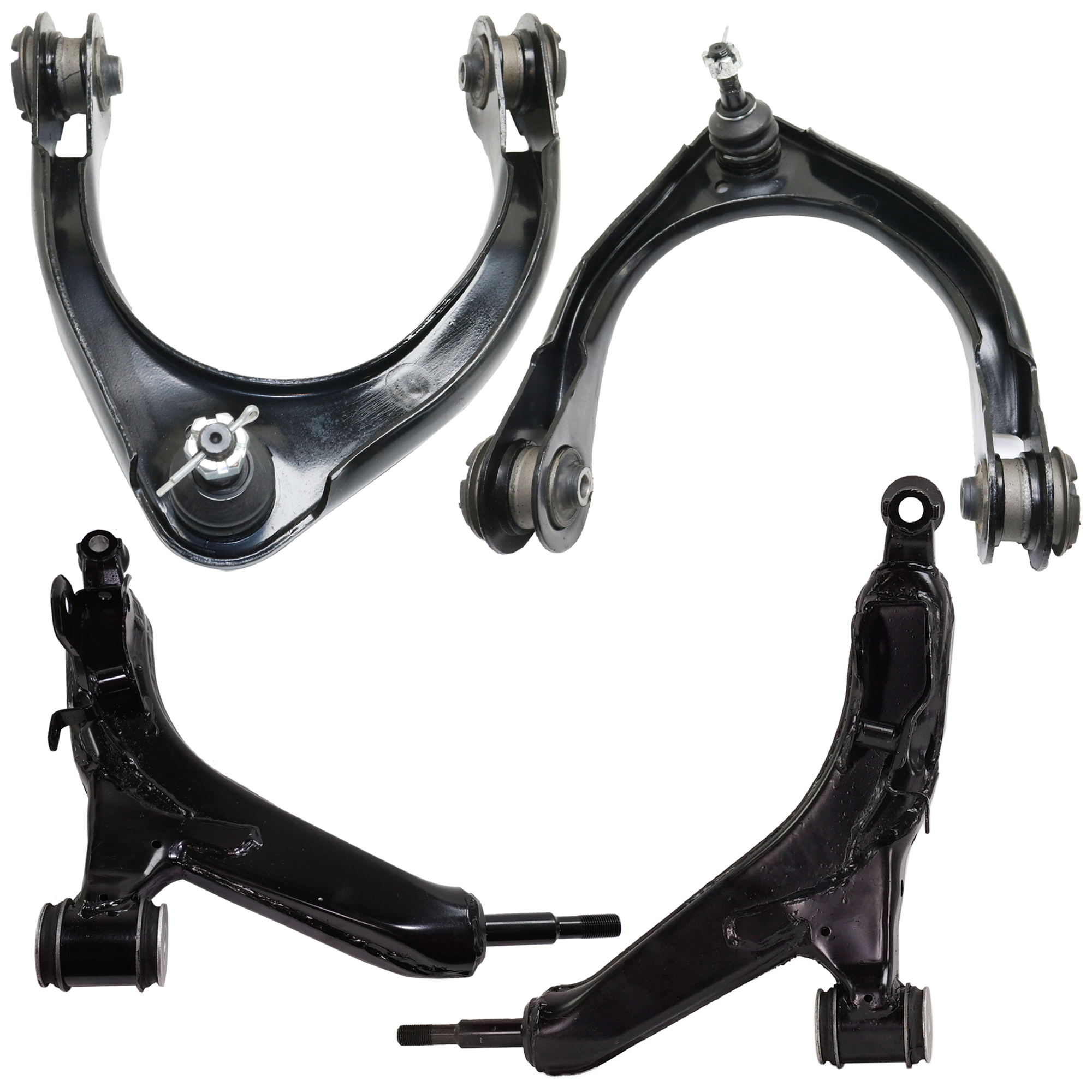 AM IS250-06-15 IS350-06-21 FRONT CONTROL ARM RH AND LH Upper and Lower Set of 4 SKU SET RL28150002-4 OEM 4861059065-4862030290-48620530