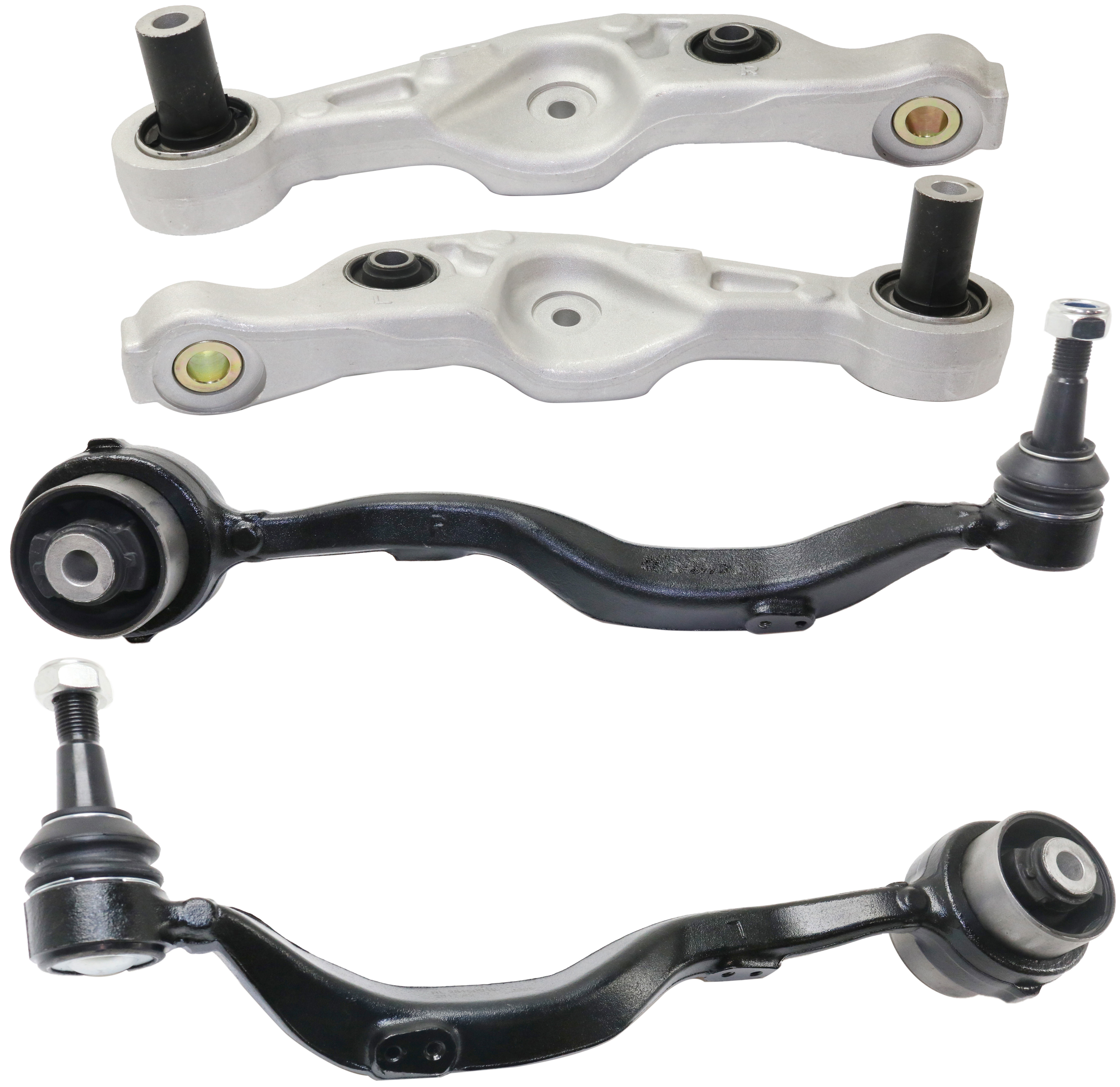 AM LS460-07-12 FRONT CONTROL ARM RH AND LH Lower Frontward and Rearward Lower Frontward w Ball Joint Lower Rearward w o Ball Joint SKU SET RL28150009-4 OEM 4862059015-4864059015-48620500