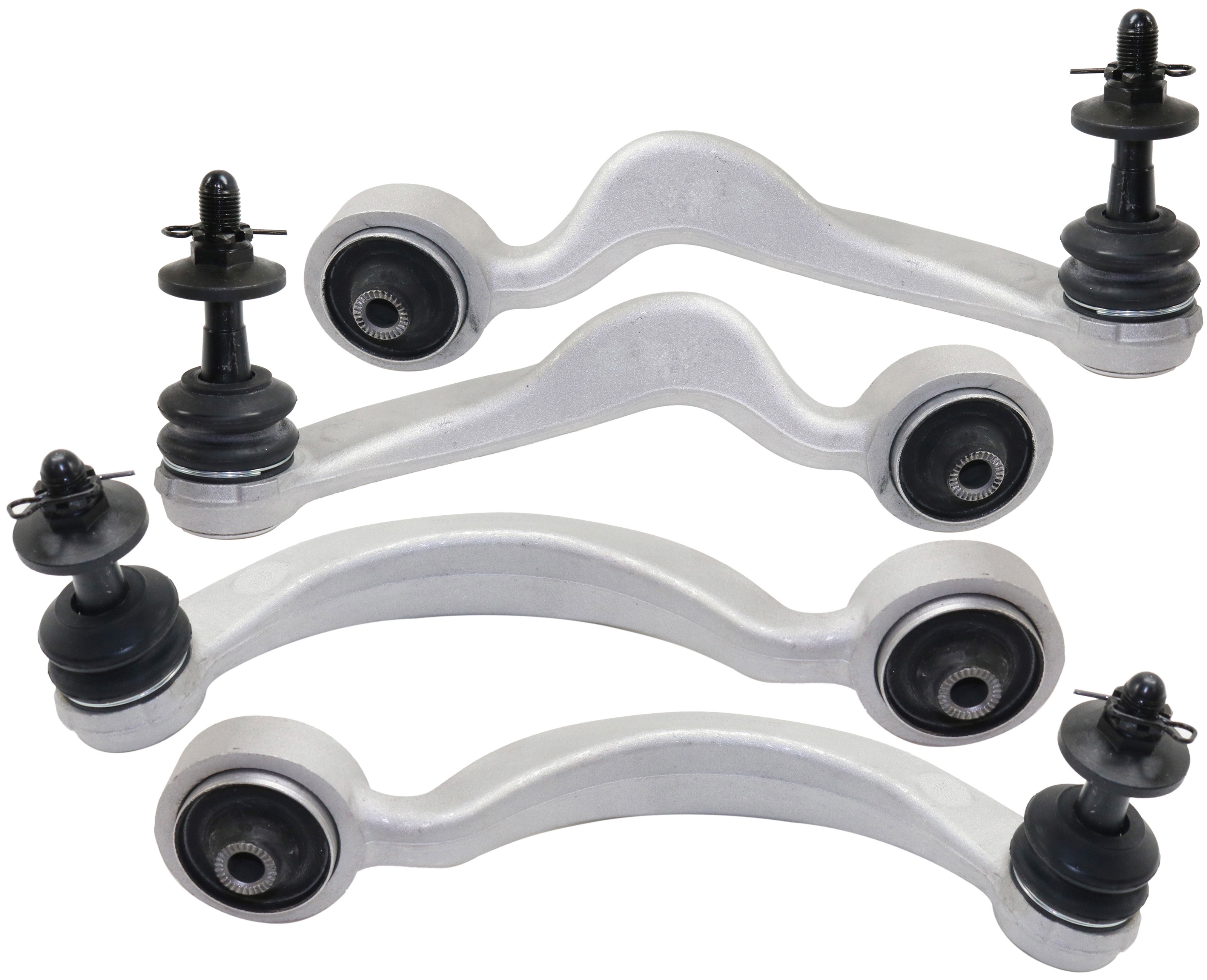 AM LS460-07-17 FRONT CONTROL ARM RH AND LH Upper Frontward and Rearward w Ball Joint SKU SET RL28150011-4 OEM 4861059125-4863059125-48610591