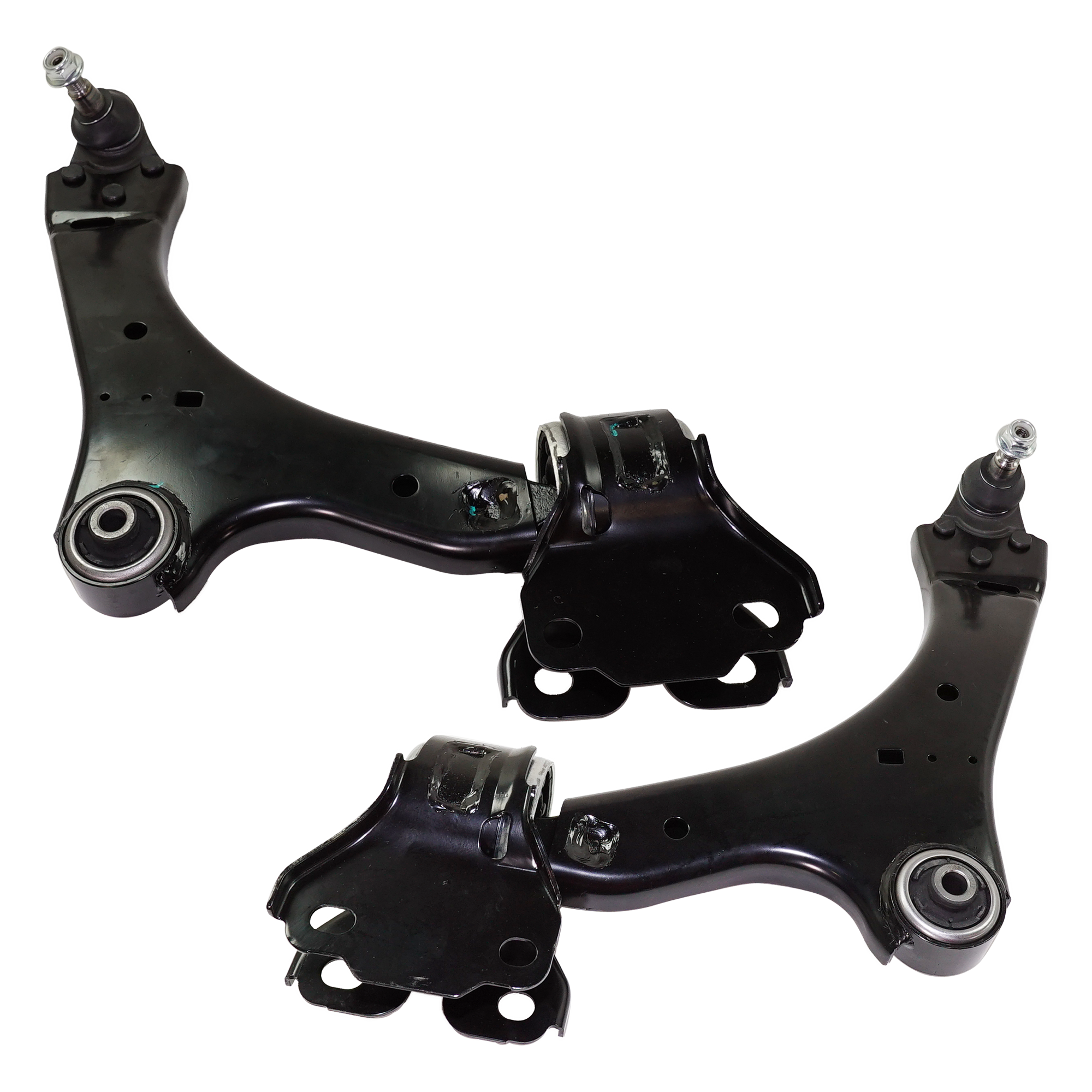 AM LR2-08-15 FRONT CONTROL ARM RH AND LH Lower w Ball Joint SKU SET RL28150027 OEM LR007205 LR002624 LR007206 LR0