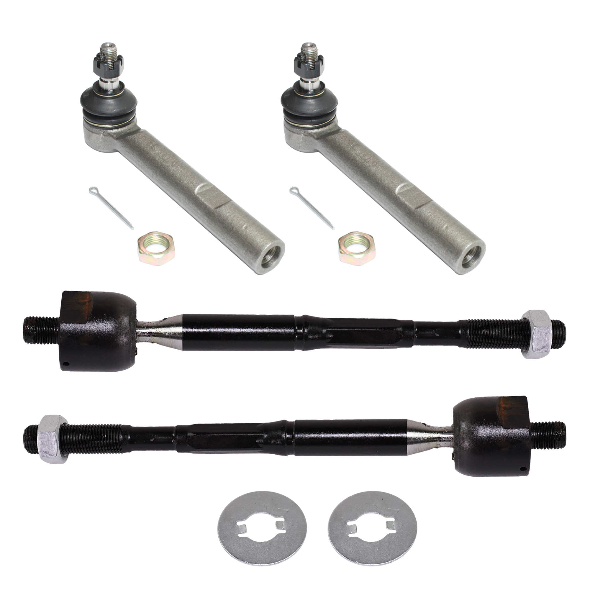 AM HIGHLANDER 04-07 RX350-07-09 FRONT TIE ROD END RH AND LH Inner and Outer SKU SET RL28210026-4 OEM 1015310-2693304-4011967-455030