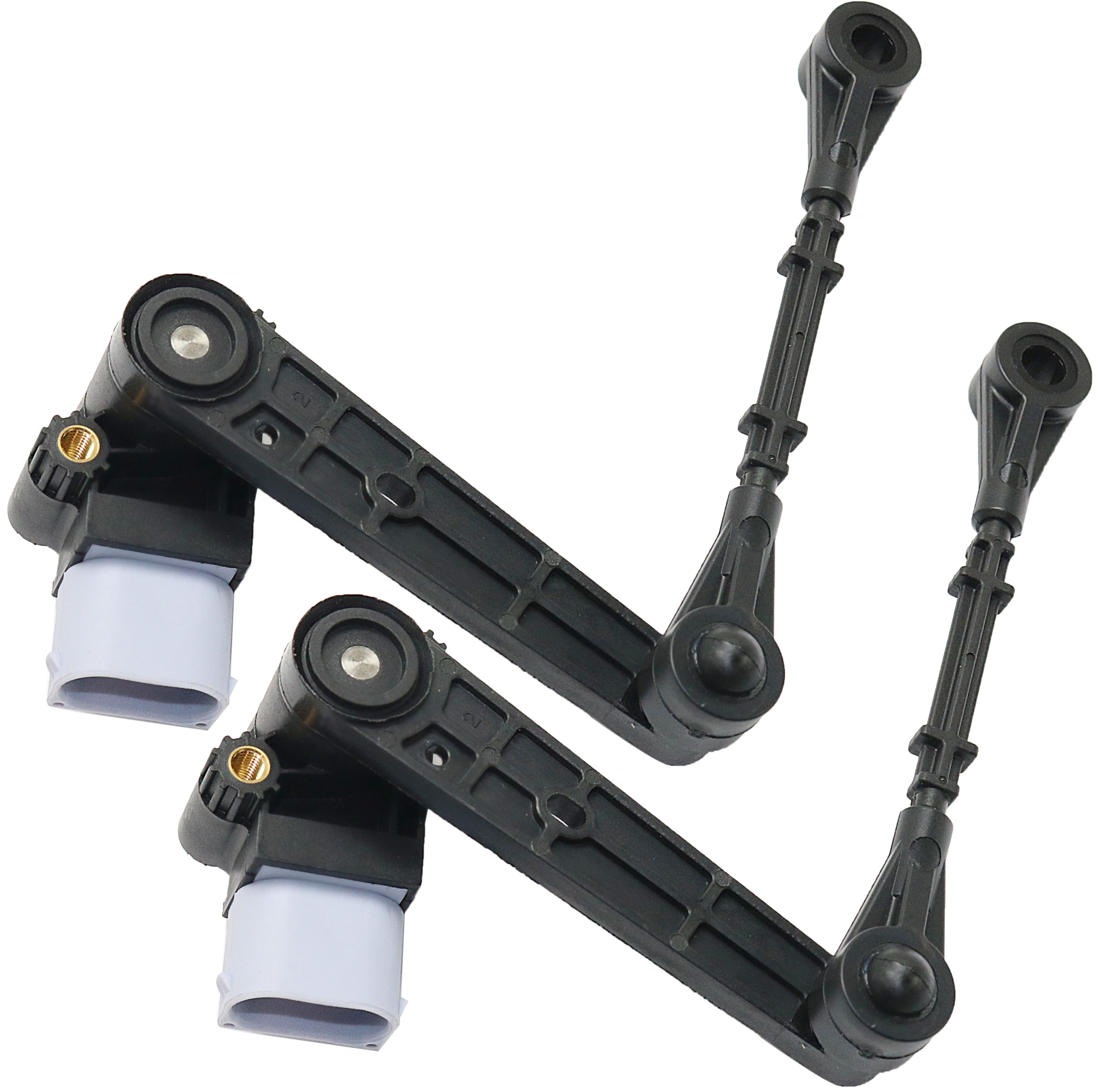 AM RANGE ROVER SPORT 10-13 SUSPENSION RIDE HEIGHT SENSOR Rear RH and LH w Variable Damping SKU SET RL29020004-2 OEM LR023650 LR014587 AH325B732AD