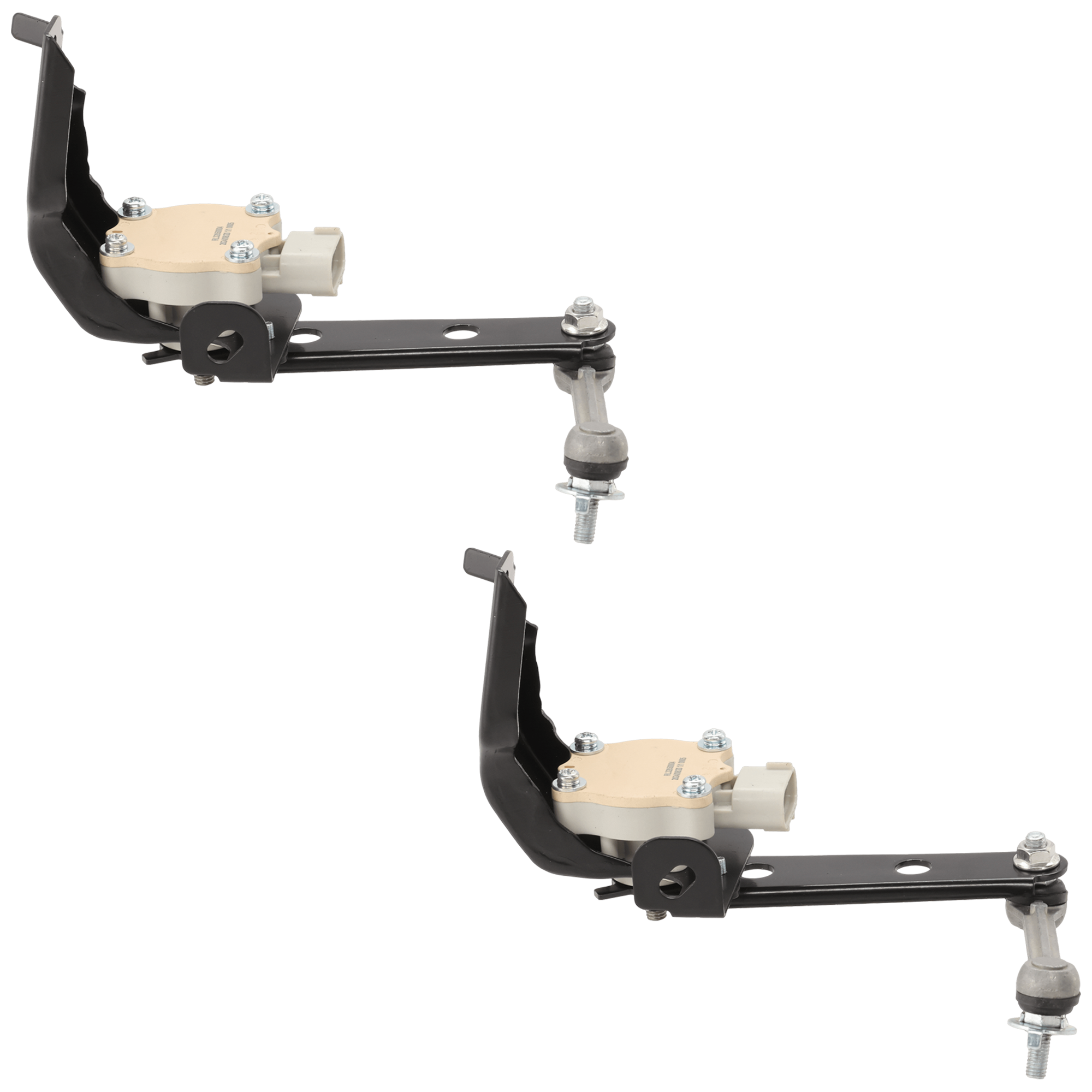 AM LX470-98-07 LAND CRUISER 06-07 REAR SUSPENSION RIDE HEIGHT SENSOR Black Plastic Set of 2 SKU SET RL32850004-2