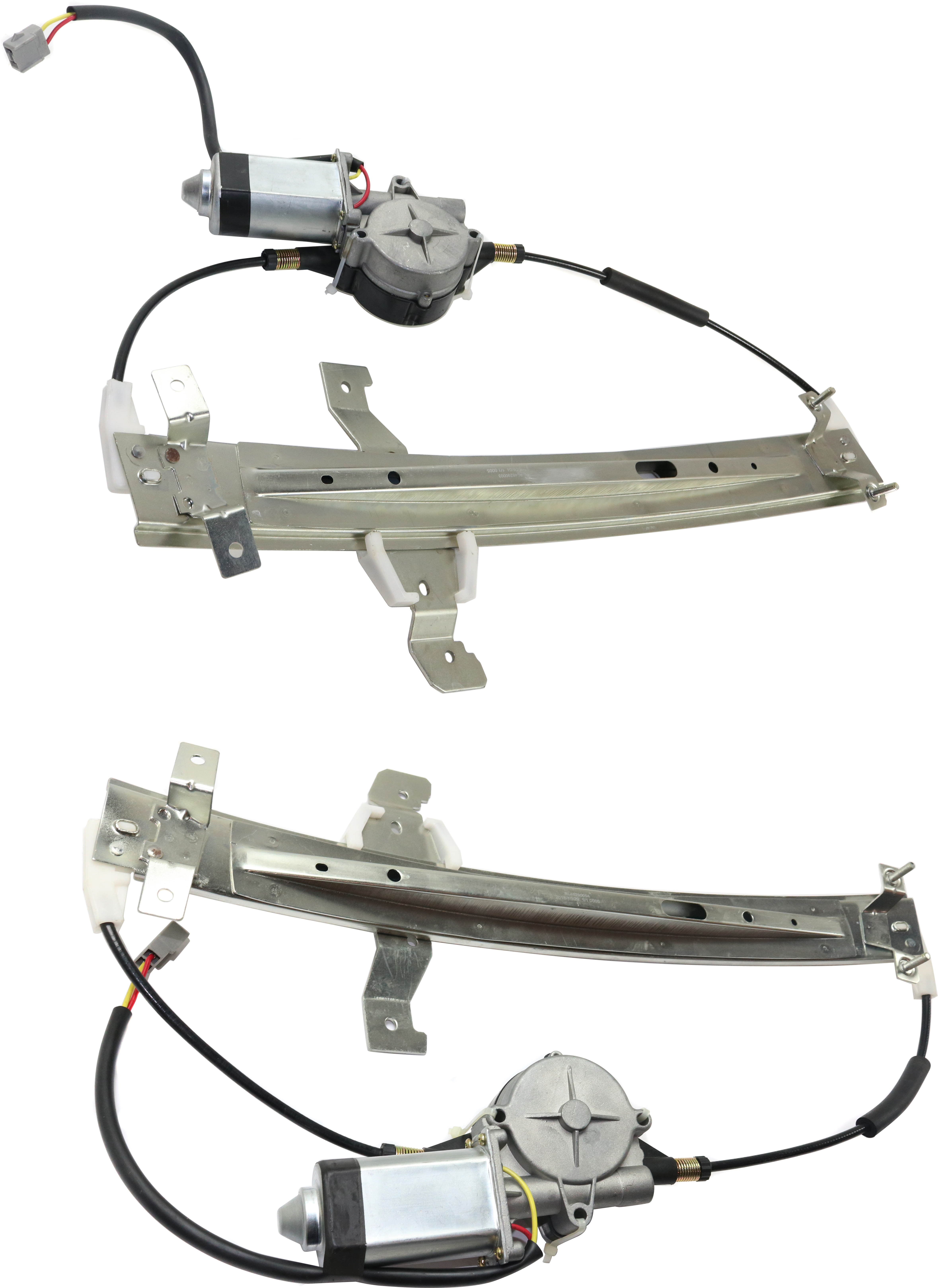 AM TOWN CAR 90-93 FRONT WINDOW REGULATOR RH and LH Power w Motor SKU SET RL46290003 OEM F2VY5423209A PFM F2VZ54233V95A