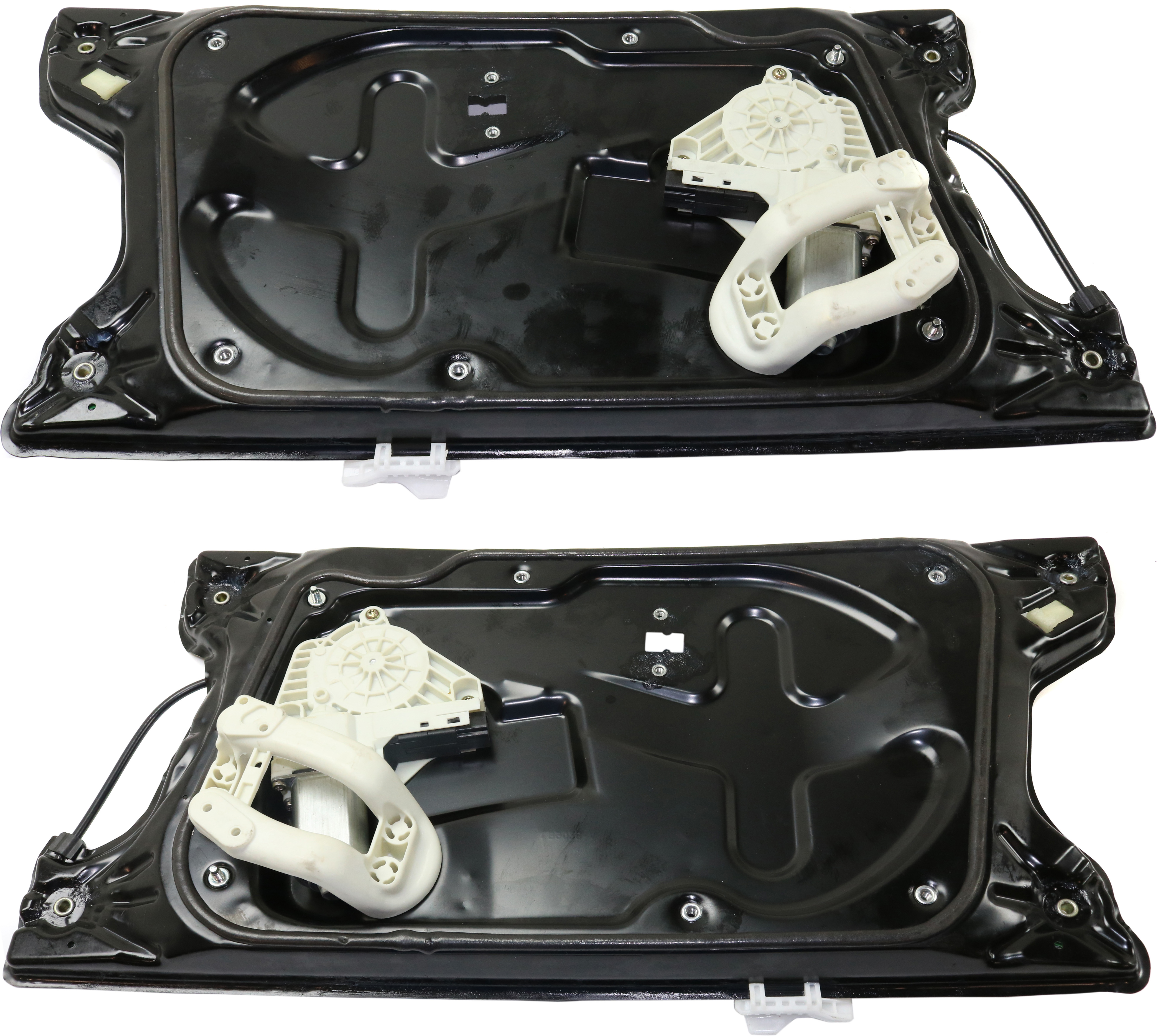 AM LR4-15-16 FRONT WINDOW REGULATOR RH and LH Power w Motor SKU SET RL46290007 OEM LR063670 LR063671