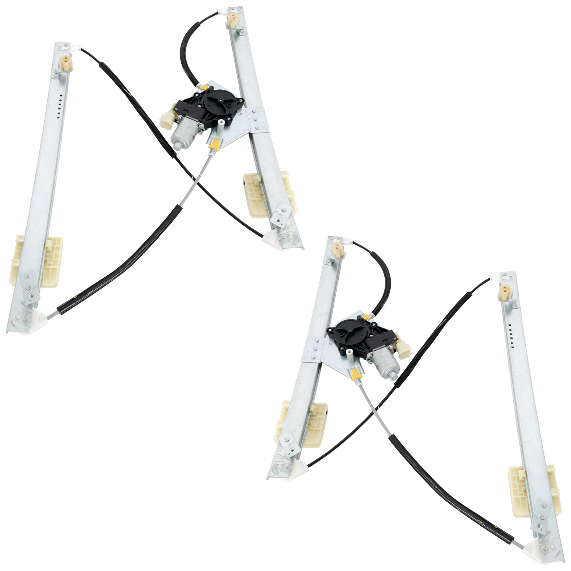 AM RANGE ROVER SPORT 14-22 FRONT WINDOW REGULATOR RH AND LH Power w Motor SKU SET RL46290047 OEM LR153951 LR153952