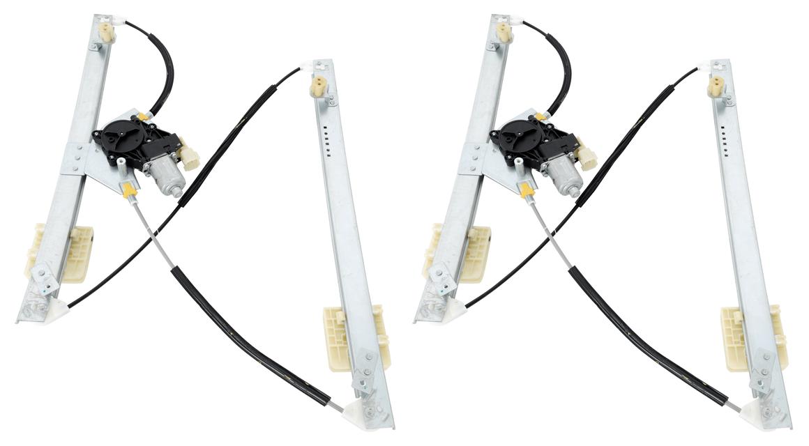 AM RANGE ROVER SPORT 14-22 FRONT AND REAR WINDOW REGULATOR LH Power w Motor 6 Pins SKU SET RL46290048 OEM LR153952 LR153956