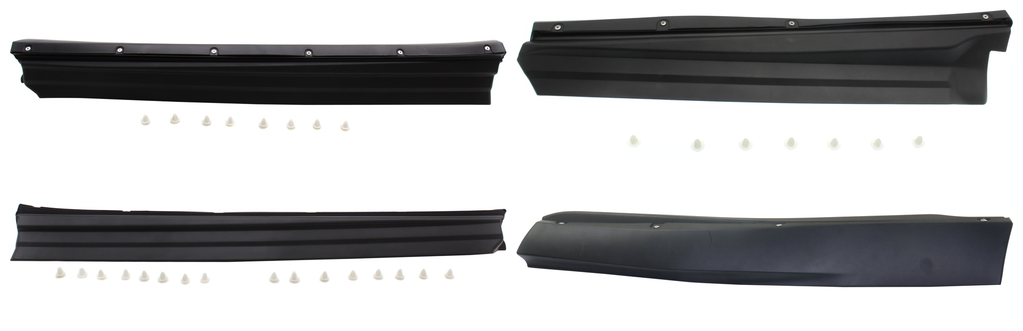 AM NX200T 15-17 FRONT AND REAR DOOR MOLDING RH AND LH Lower Black SKU SET RL49090001-4