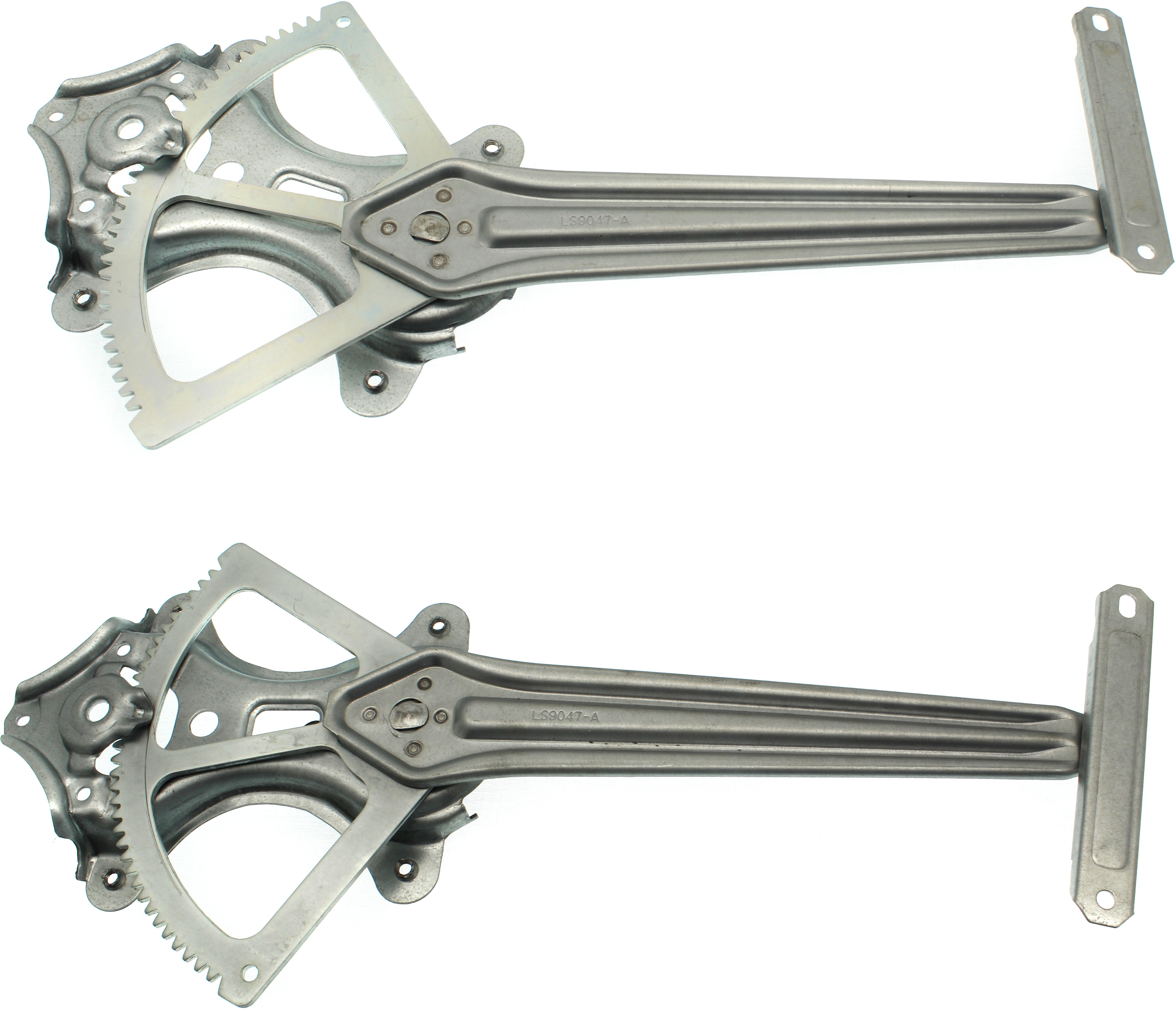 AM LS400-95-00 REAR WINDOW REGULATOR RH and LH Power w o Motor SKU SET RL49170005 Partslink LX1550104 LX1551104 OEM 69-804-500-206-980-300-000