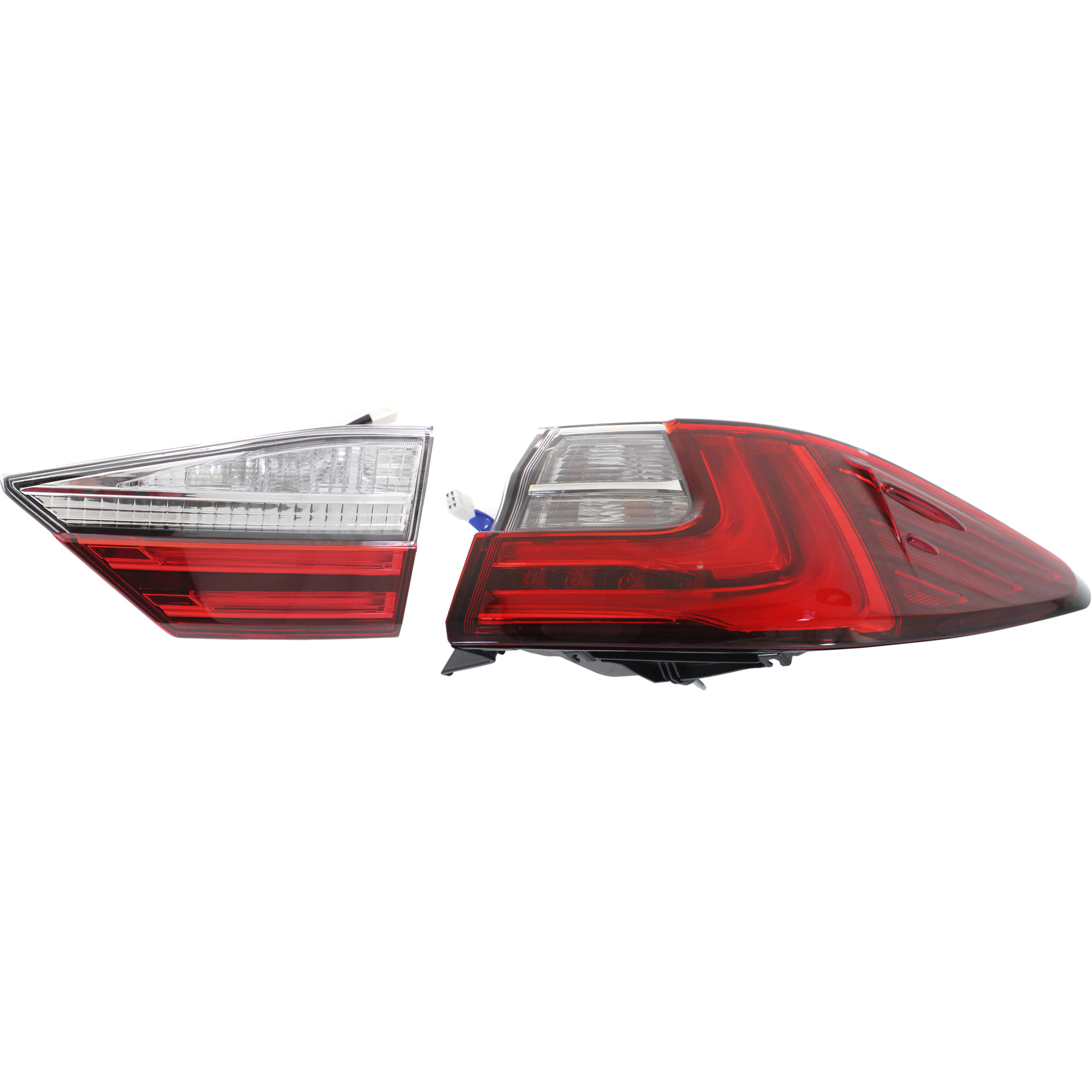 AM ES350 ES300H 16-16 TAIL LAMP RH Inner and Outer SKU SET RL73010003 A OEM 8155133621 PFM 8155133740 PFM
