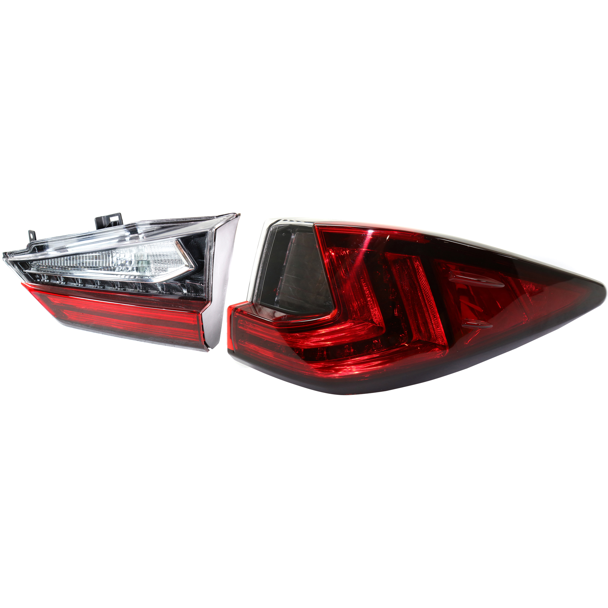 AM RX350 RX450H 16-22 RX350L RX450HL 18-22 TAIL LAMP RH Inner and Outer Assembly Halogen LED RX350 RX350L Canada Japan Built Vehicle SKU SET RL73010007 A OEM 815500E130 PFM 8155148380 PFM