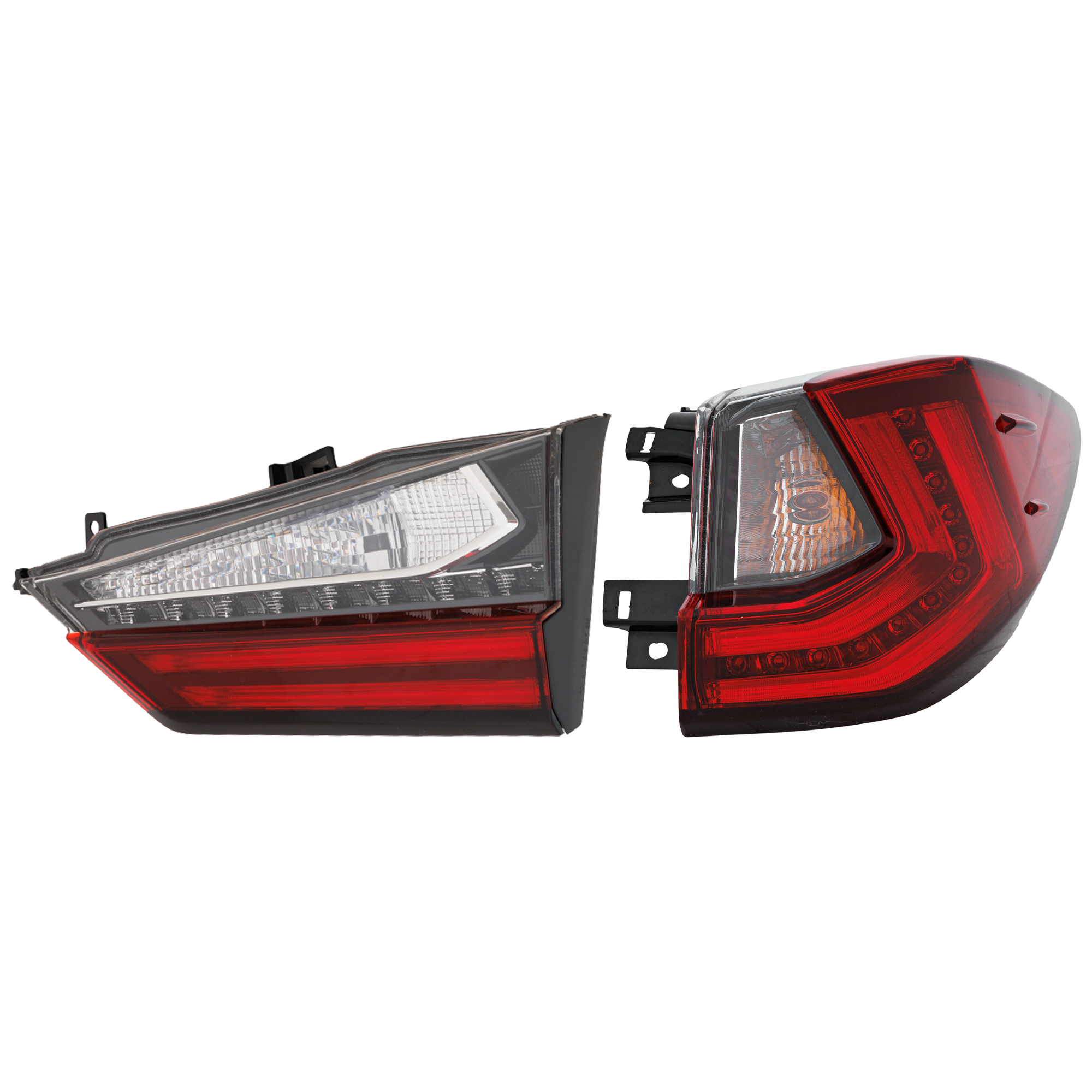 AM RX350 RX450H 16-22 RX350L RX450HL 18-22 TAIL LAMP RH Inner and Outer RX350 RX350L Canada Japan Built Vehicle CAPA SKU SET RL73010007Q A Partslink LX2803127C LX2803134C OEM 815500E130 PFM 8155148380 PFM