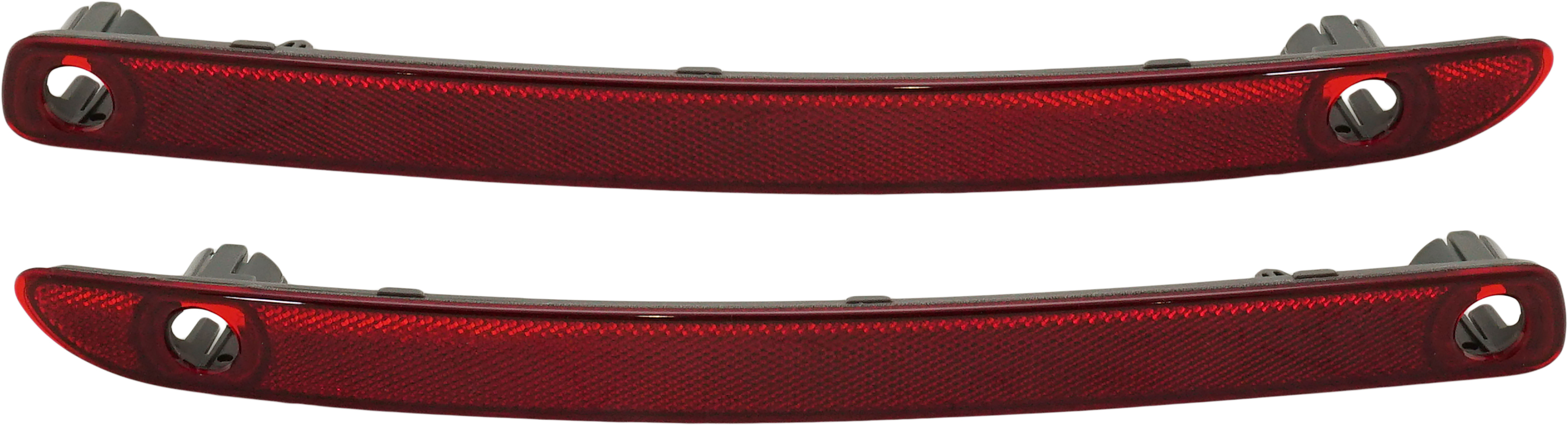 AM MKX 11-15 REAR BUMPER REFLECTOR RH AND LH CAPA SKU SET RL73490003Q Partslink FO1184113C FO1185113C OEM BA1Z13A565A BA1Z15A449A