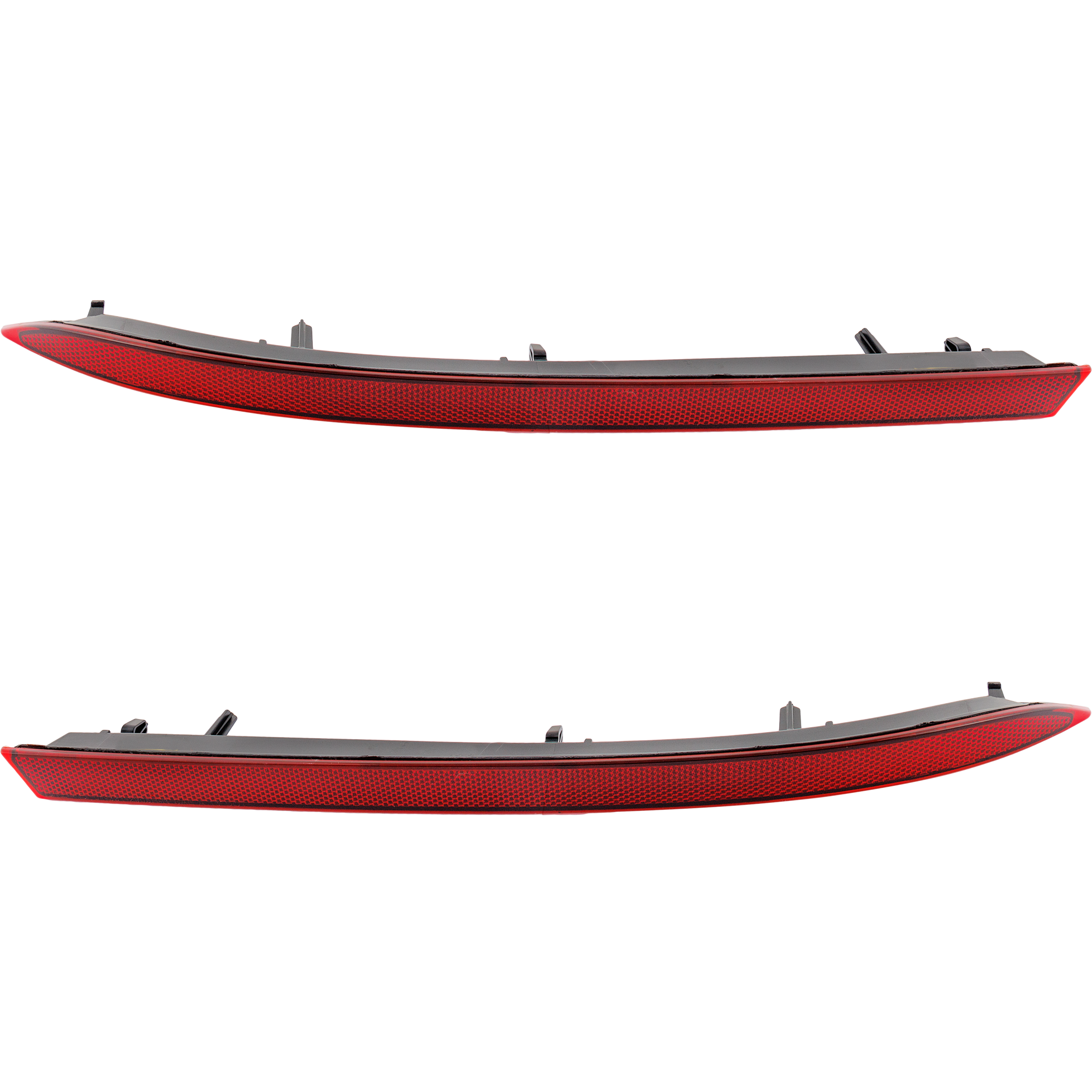 AM MKX 16-18 NAUTILUS 19-23 REAR BUMPER REFLECTOR RH AND LH CAPA SKU SET RL73490005Q Partslink FO1185116C FO1184116C OEM FA1Z15A449A FA1Z15A449B