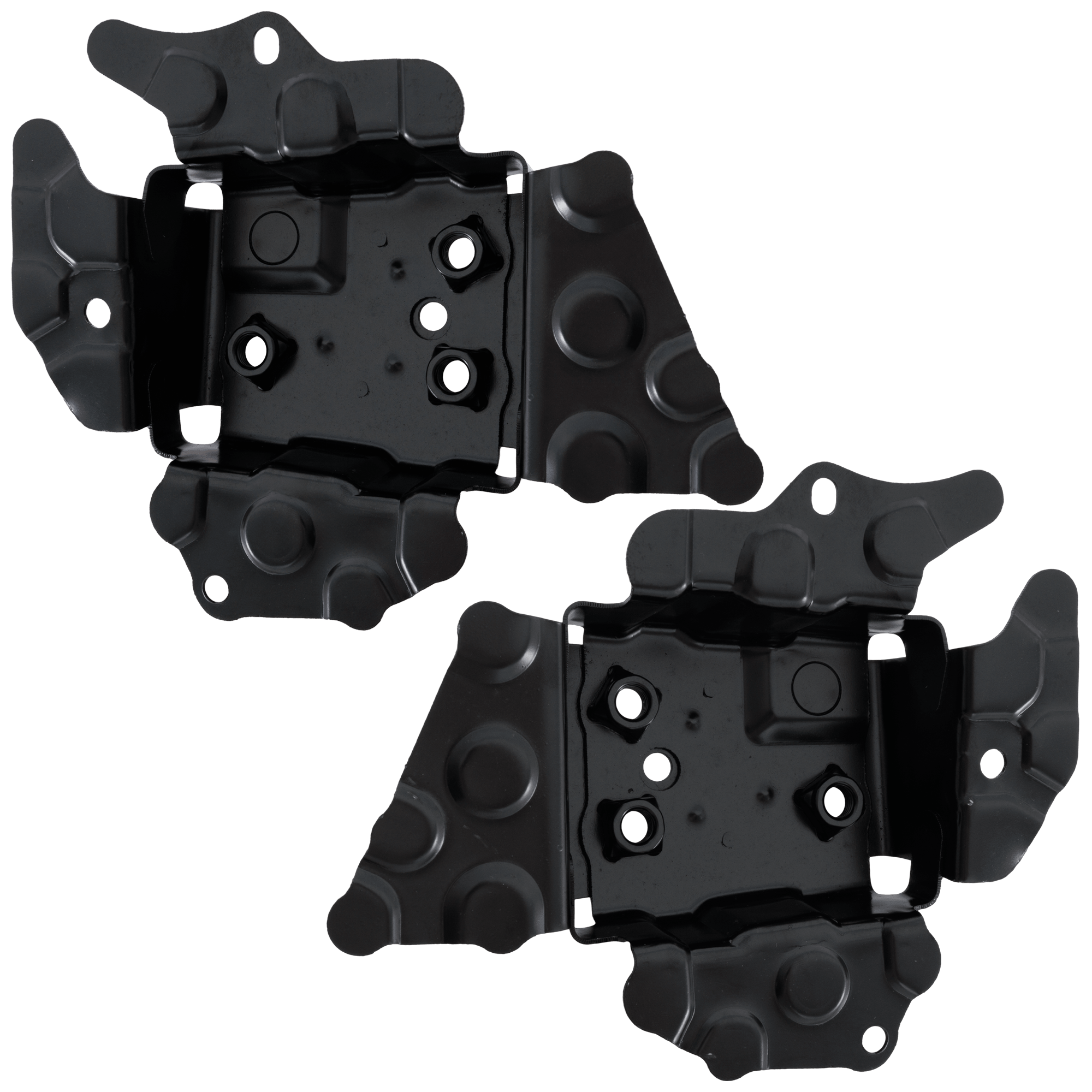 AM ES350 ES300h 19-24 FRONT REINFORCEMENT RH AND LH Black North America Built Vehicle Japan Built Vehicle CAPA SKU SET RL76230001Q Partslink LX1167102C LX1166102C OEM 5830306080-5830406090