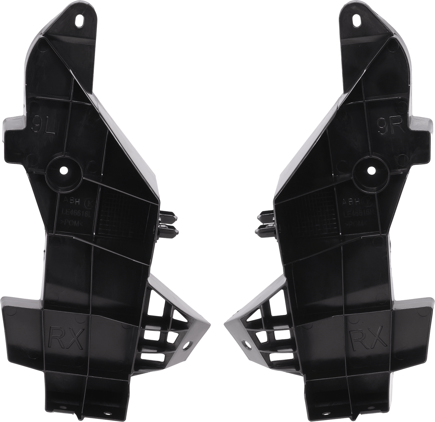 AM RX350 RX350H RX500H 23-25 REAR BUMPER RETAINER RH AND LH Lower RX350 w F Sport Package w o F Sport Package North America Built Vehicle CAPA SKU SET RL76330015Q Partslink LX1142117C LX1143117C OEM 525650E060-525660E040