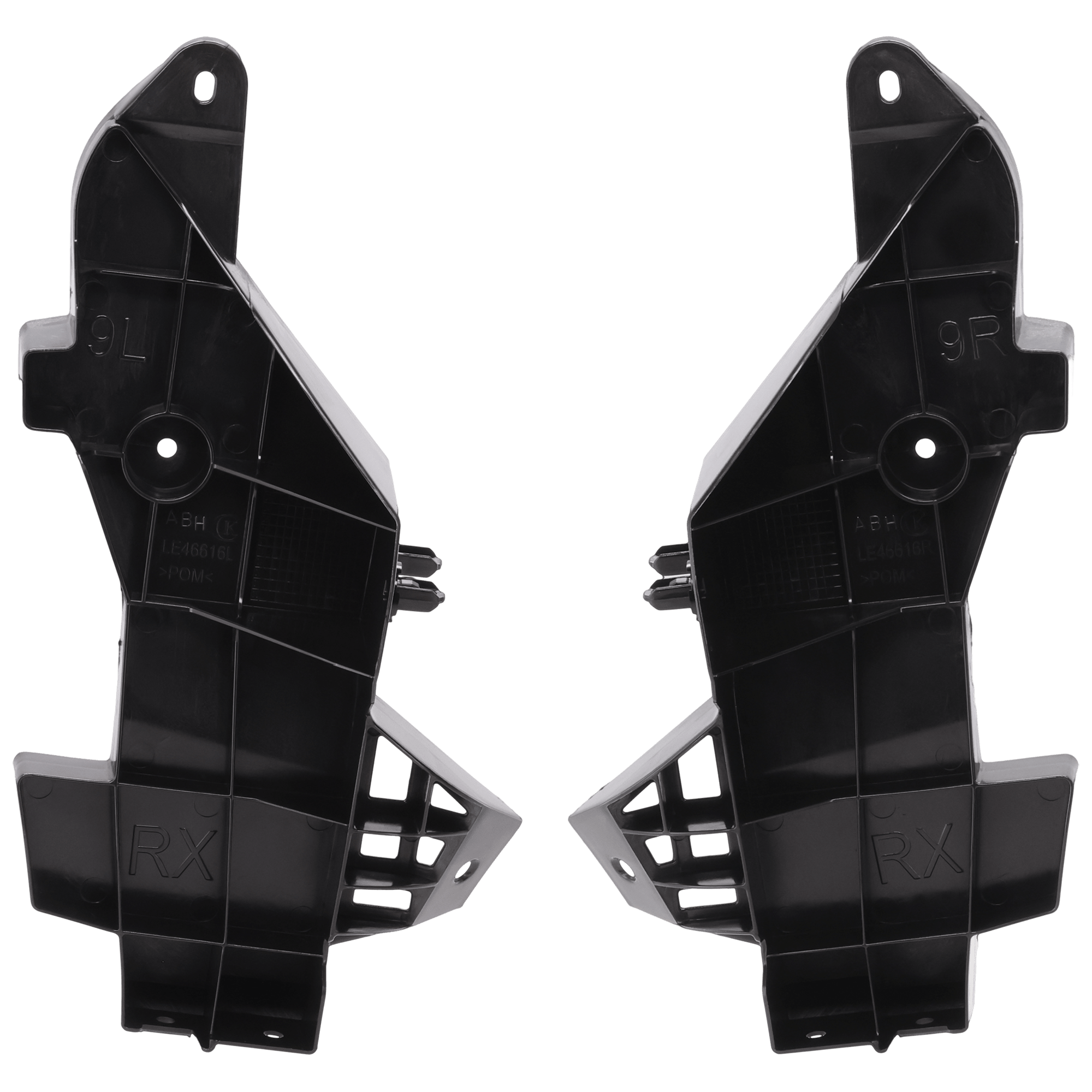 AM RX350 RX350H RX500H 23-25 REAR BUMPER RETAINER RH AND LH Lower RX350 w F Sport Package w o F Sport Package North America Built Vehicle SKU SET RL76330015 Partslink LX1142117 LX1143117 OEM 525650E060-525660E040