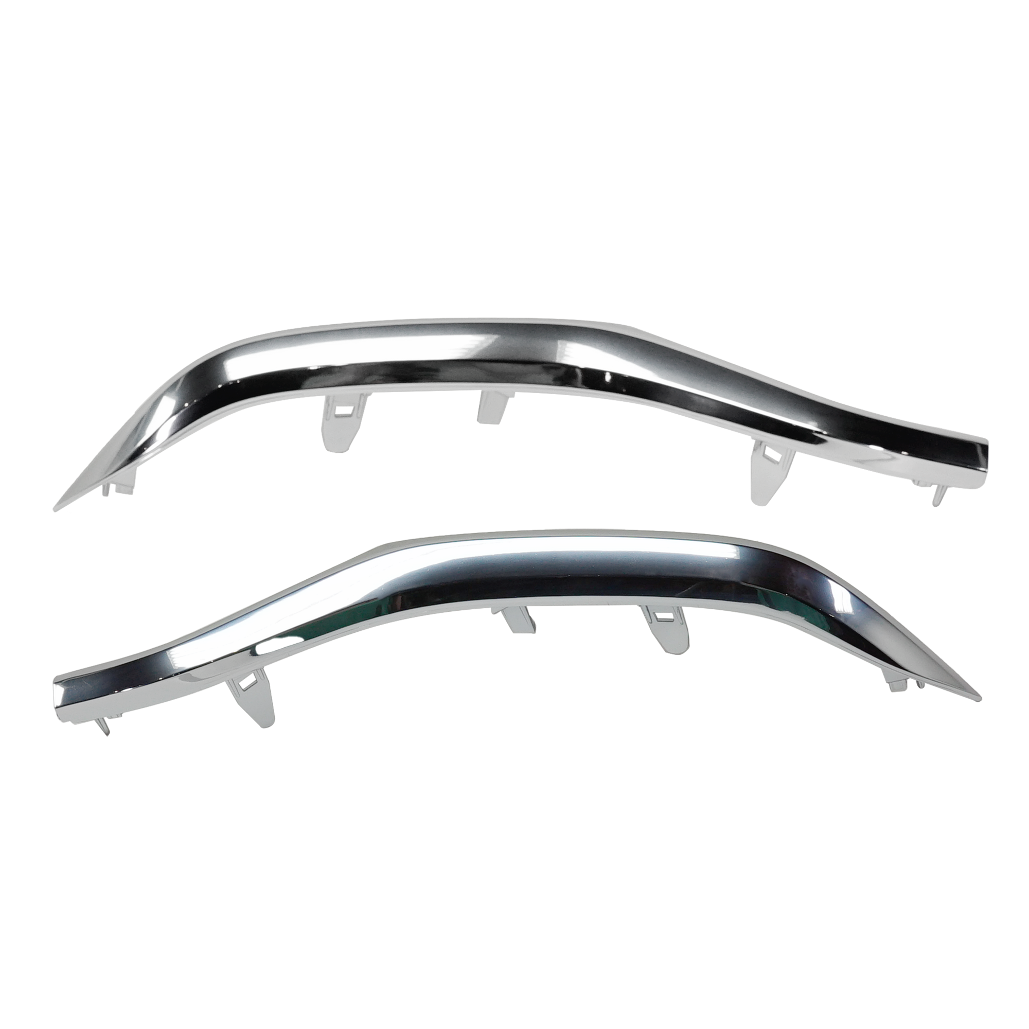 AM RX350L RX450HL 18-22 REAR BUMPER MOLDING RH AND LH Side Cover Chrome SKU SET RL76370001 Partslink LX1147100 LX1146100 OEM 5275248020-5275348020