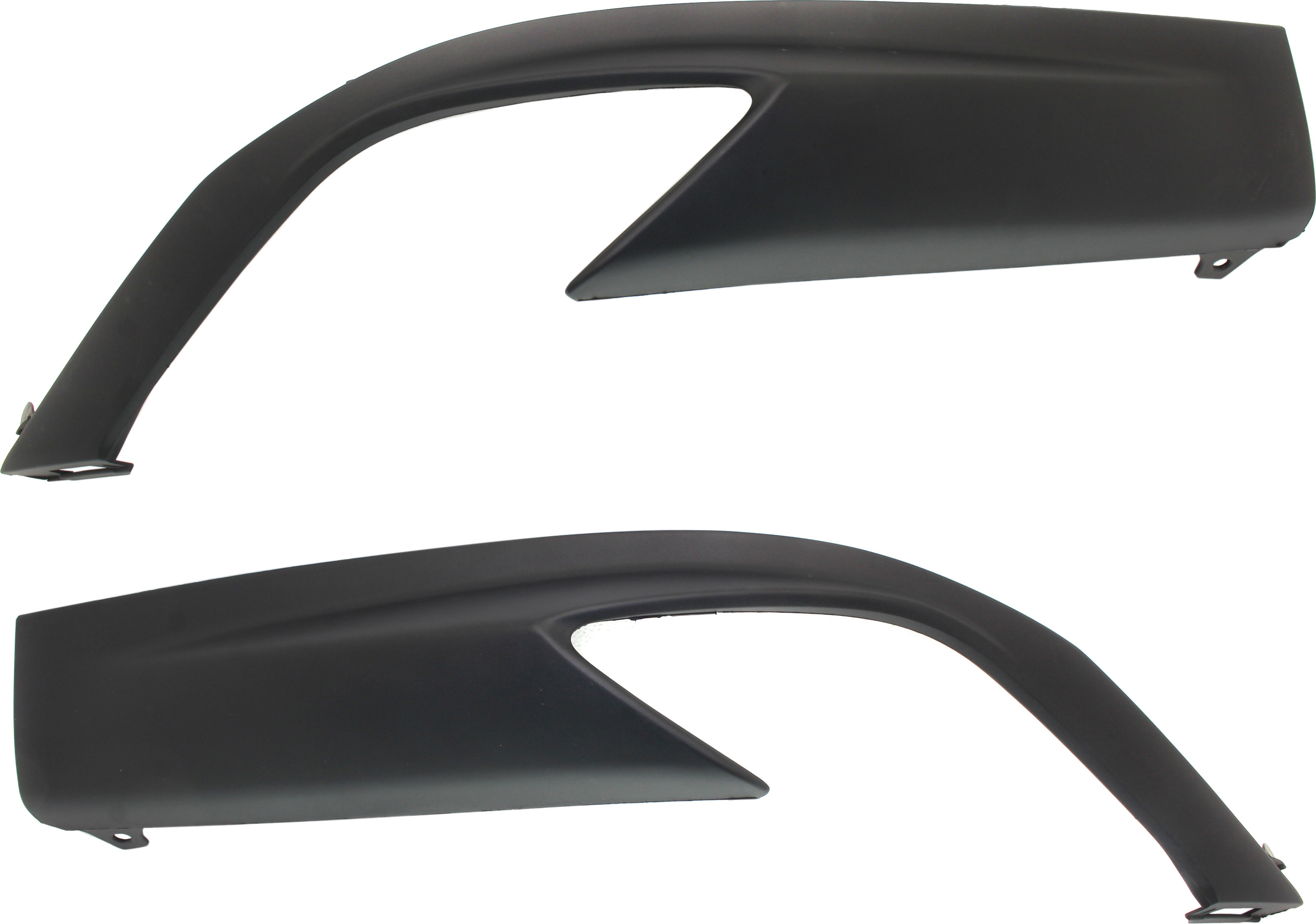 AM RX350-16-20 REAR LOWER VALANCE RH AND LH Lower Side Cover Textured CAPA SKU SET RL76450001Q Partslink LX1195105C LX1195106C OEM 521770E010-521780E010