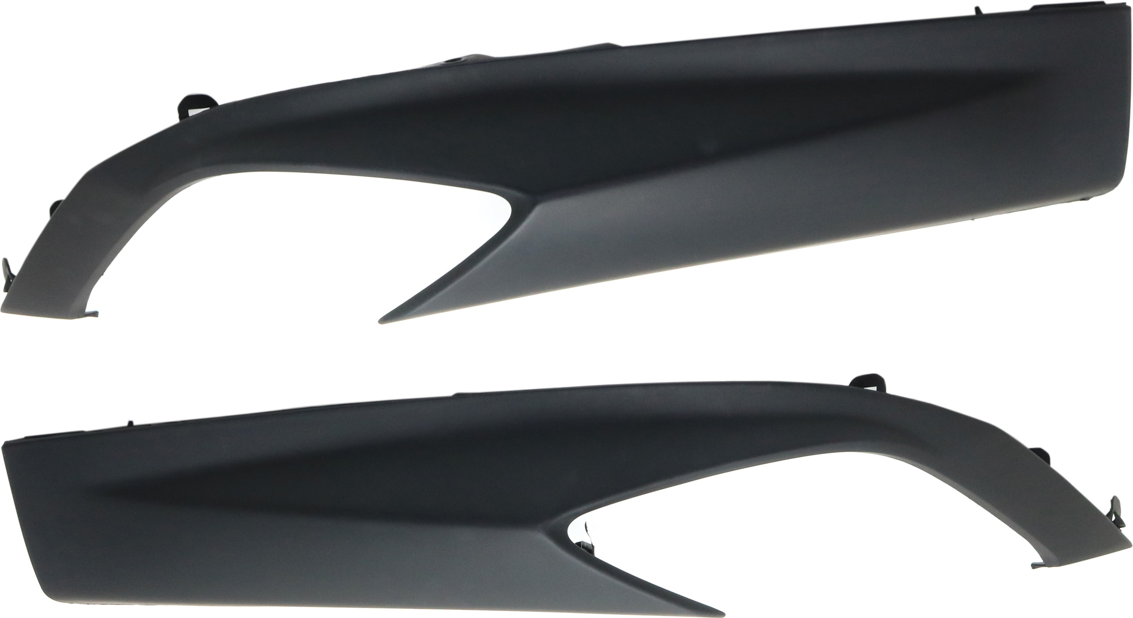 AM RX350-16-20 REAR LOWER VALANCE RH AND LH Lower Side Cover Textured SKU SET RL76450001 Partslink LX1195105 LX1195106 OEM 521770E010-521780E010
