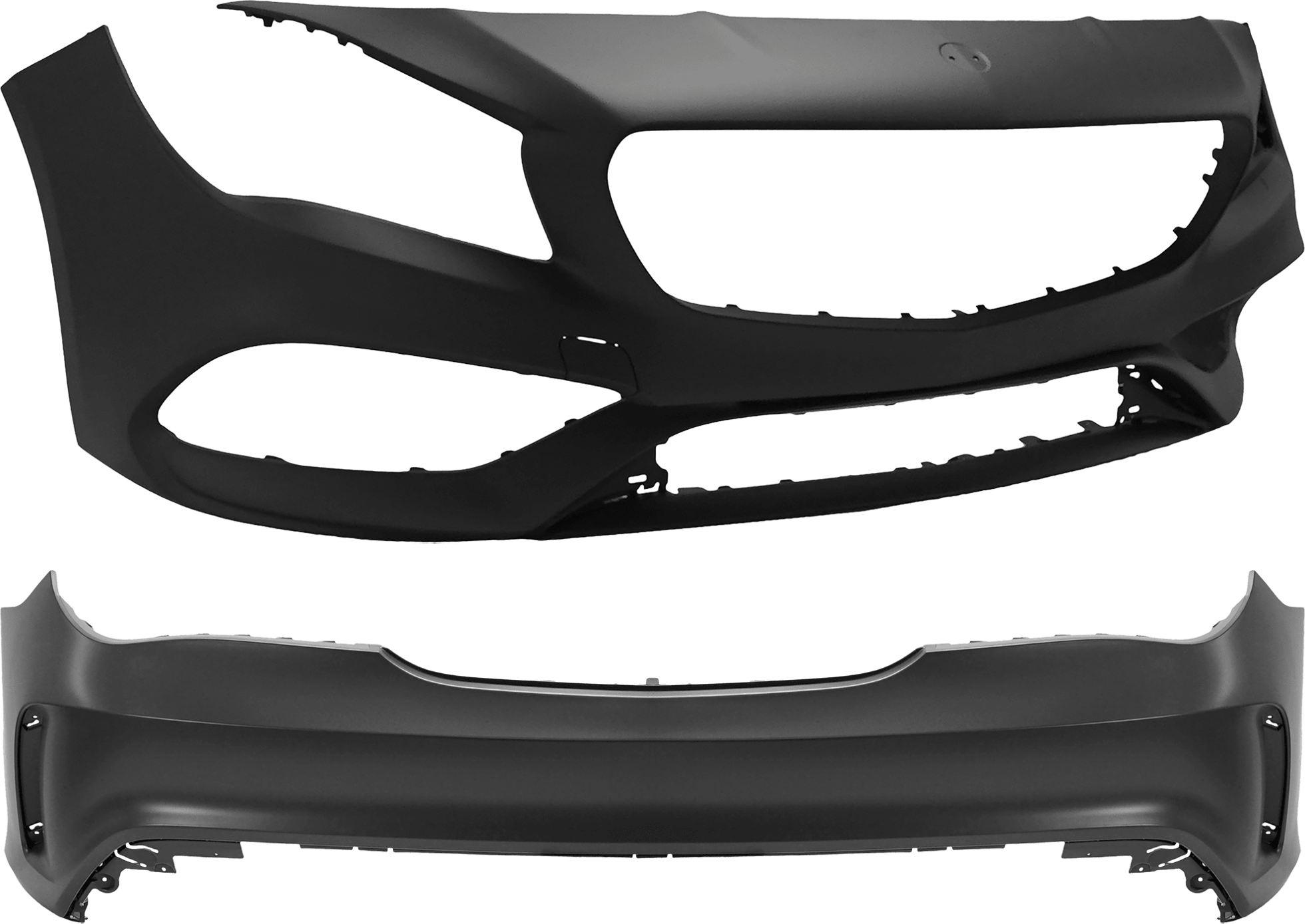 AM Bumper Cover SKU SET RM01030086PQ A Partslink MB1000538C MB1100412C OEM 11788022019999-11788043019999