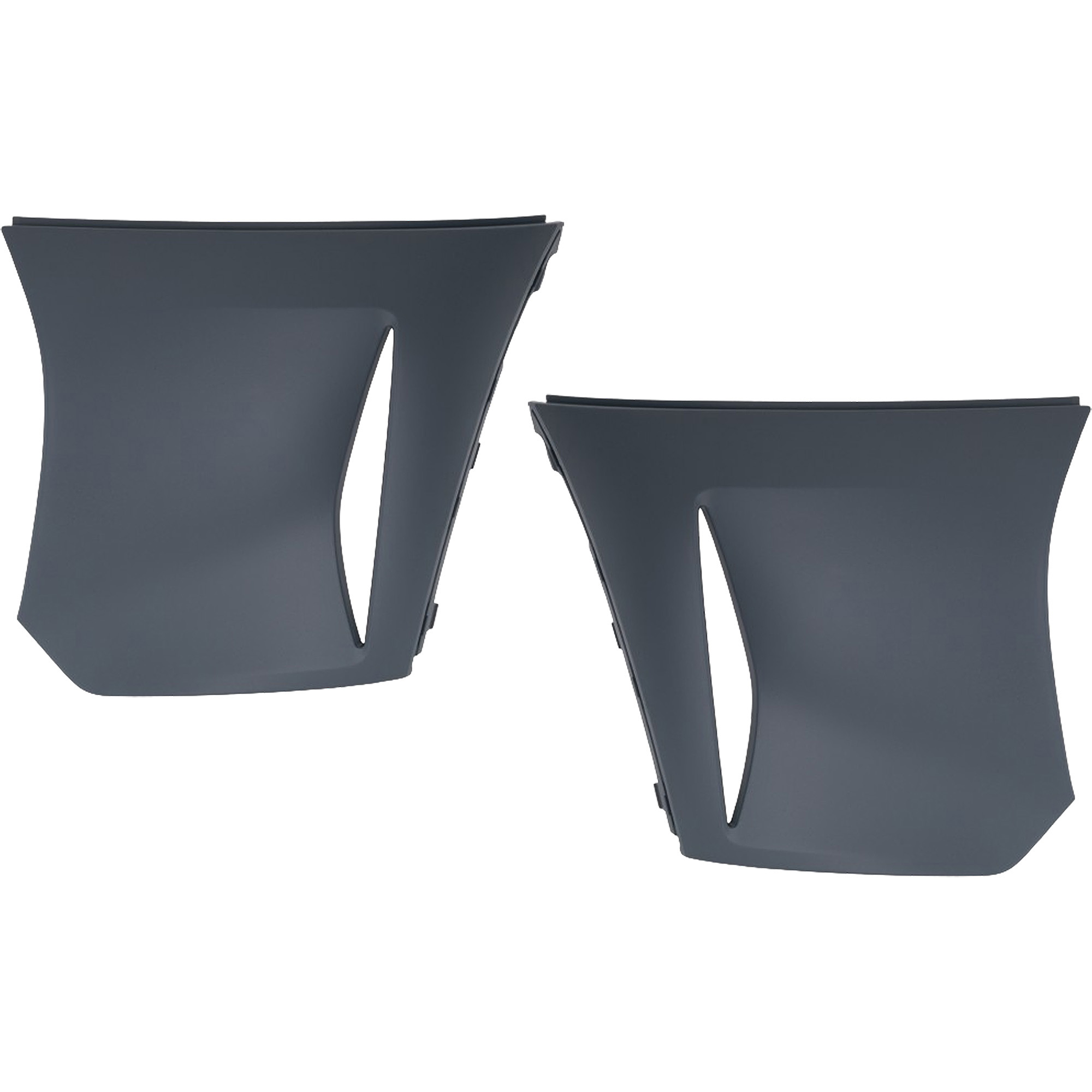 AM COOPER 22-24 FRONT BUMPER COVER RH AND LH Primed Base S w o John Cooper Works Package SE Models w o Park Assist System SKU SET RM01030181P Partslink MC1016100 MC1017100 OEM 51115A3C863-51115A3C864