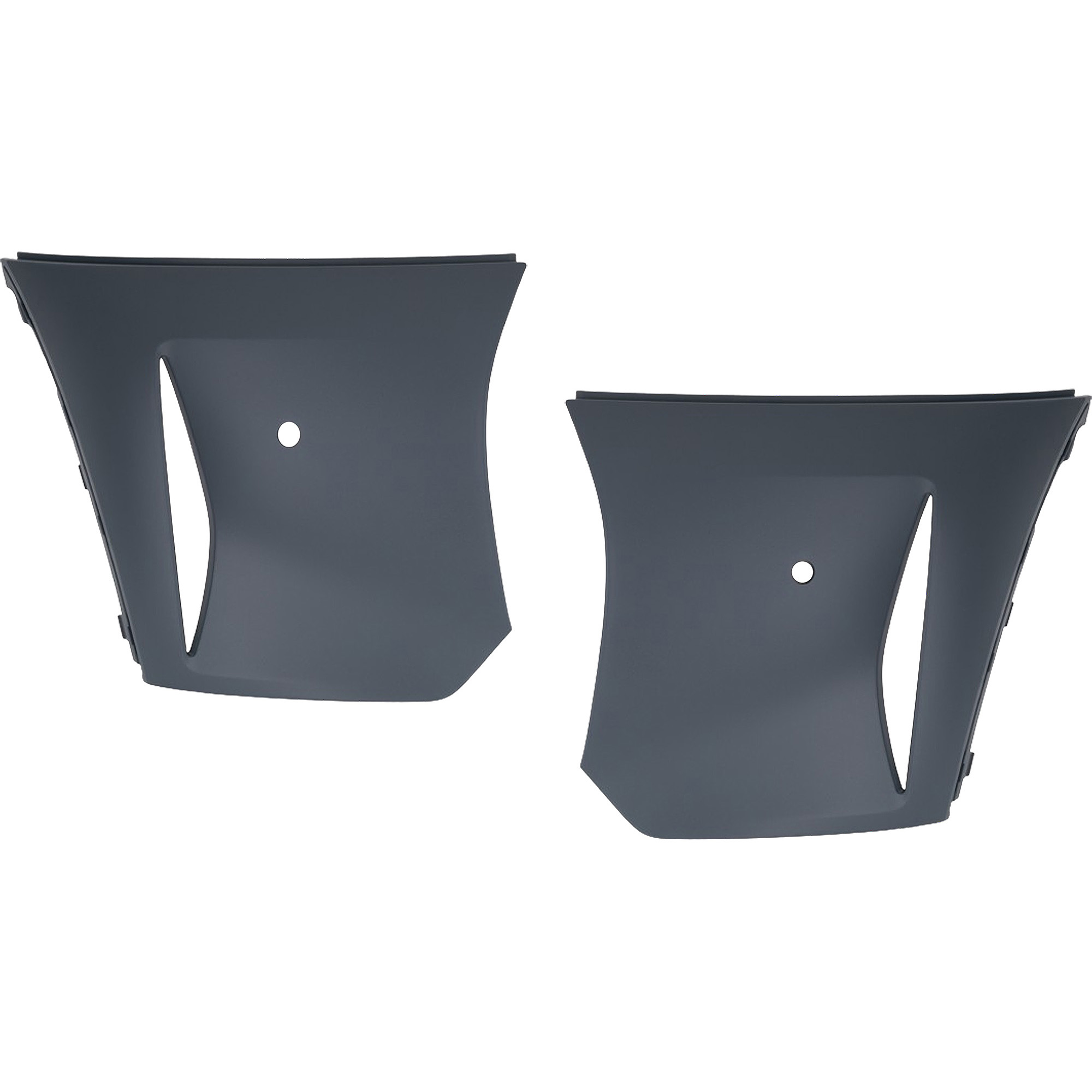 AM COOPER 22-24 FRONT BUMPER COVER RH AND LH Primed Base S w o John Cooper Works Package SE Models w Park Assist System SKU SET RM01030183P Partslink MC1016101 MC1017101 OEM 51115A3EC83-51115A3EC84