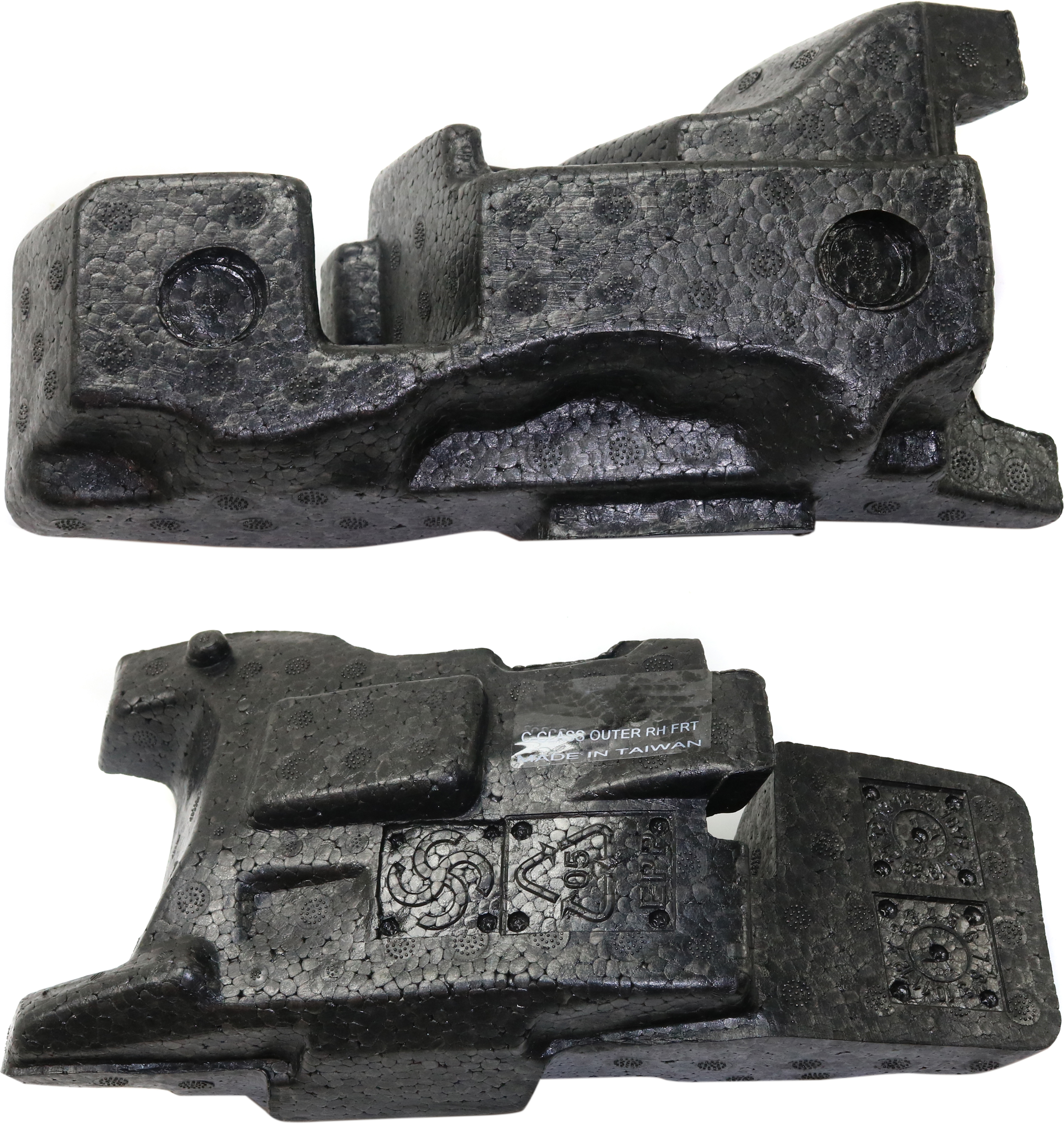 AM C300-15-18 FRONT BUMPER ABSORBER RH AND LH w o Sprt Pkg w or w o Luxury Pkg Conv Cpe 17-17 Sdn SKU SET RM01190001 Partslink MB1072103 MB1073103 OEM 2058851137-2058851237