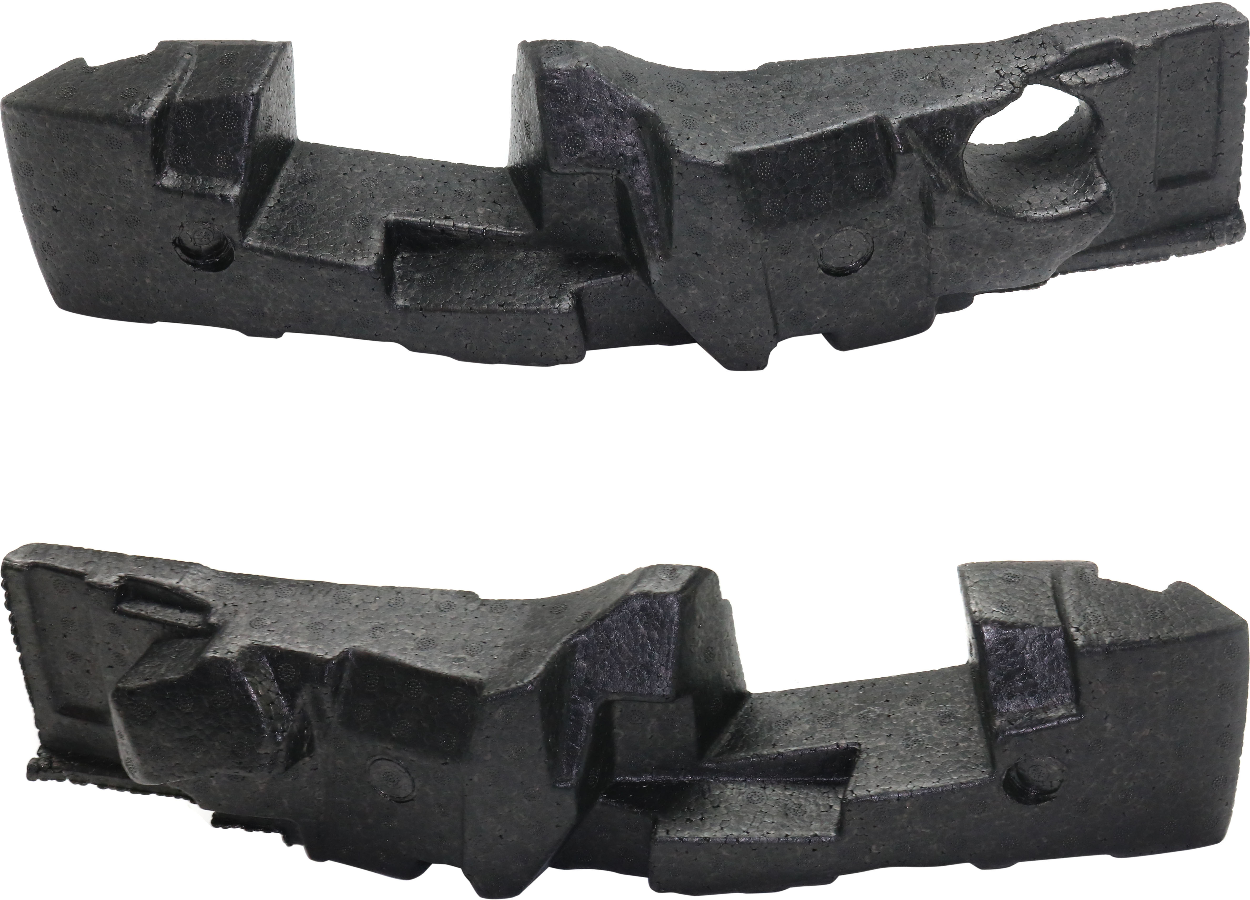 AM E CLASS 10-13 FRONT BUMPER ABSORBER RH and LH Outer Exc. E300 E63 AMG Models Sdn Wgn w o AMG Pkg SKU SET RM01190003 Partslink MB1072104 MB1073104 OEM 2128850737-2128850837