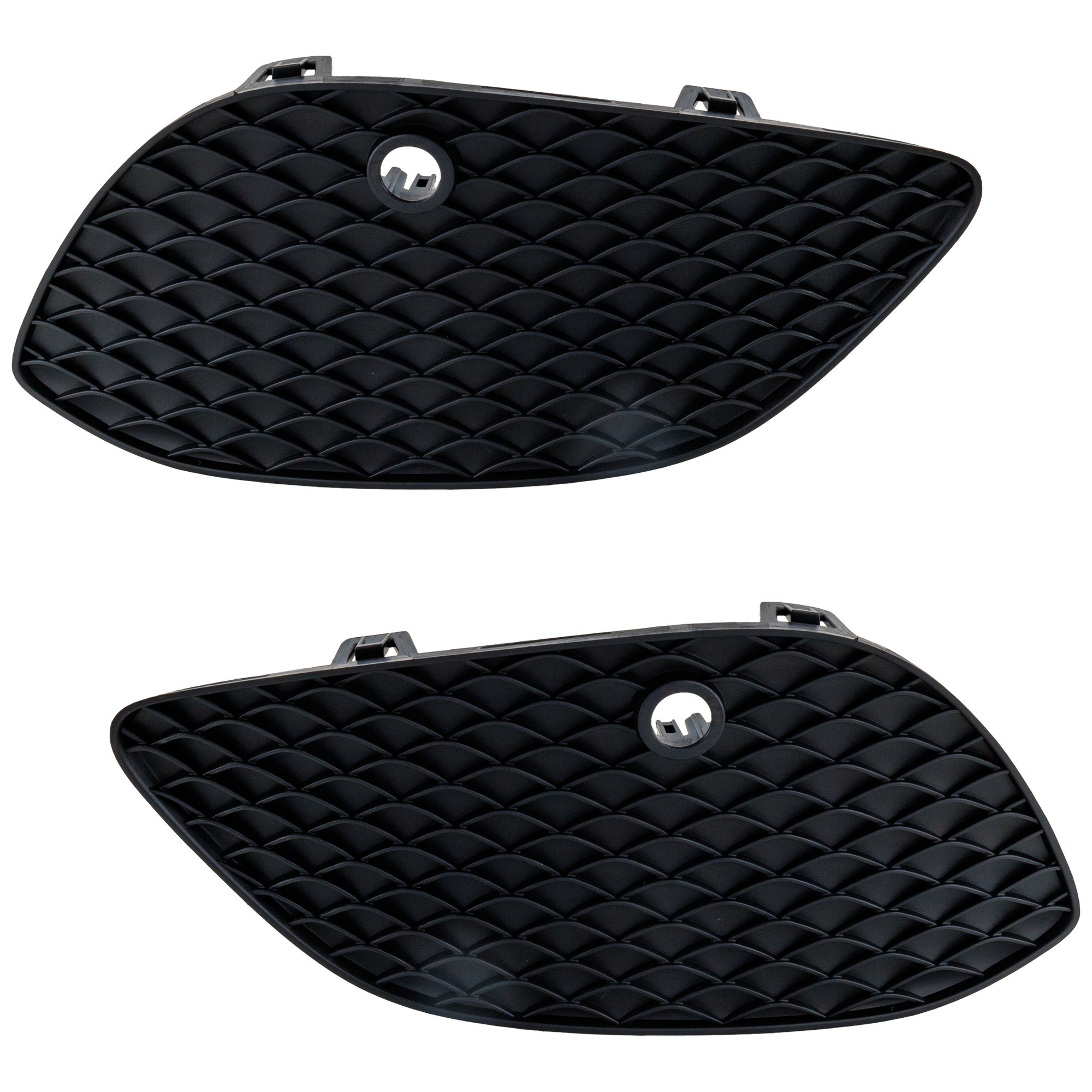 AM GLC300-16-19 FRONT BUMPER GRILLE RH AND LH Outer w o AMG Package Coupe SUV SKU SET RM01530045 Partslink MB1039188 MB1038188 OEM 2538850222-2538850122