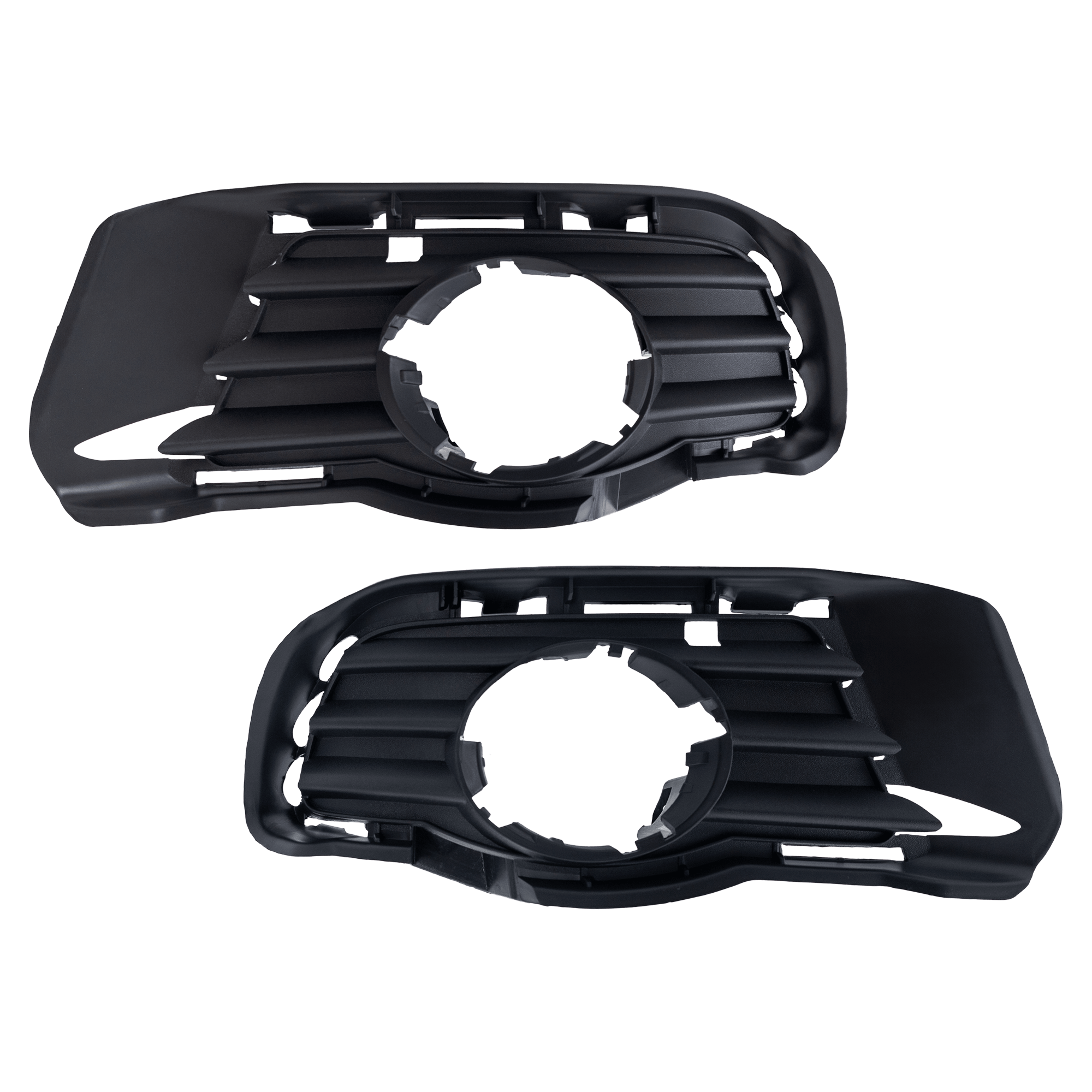 AM C CLASS 08-11 FRONT BUMPER GRILLE RH AND LH Textured Black w o AMG Package w o Sport Package w Halogen Head Lights SKU SET RM01530091 Partslink MB1038213 MB1039213 OEM 2048850123-2048850223
