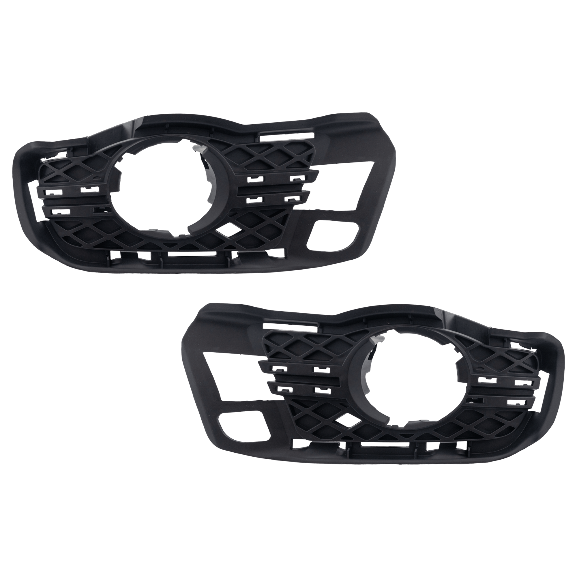AM C CLASS 08-11 FRONT BUMPER GRILLE RH AND LH Textured Black w o AMG Package w Sport Package w Halogen Head Lights SKU SET RM01530093 Partslink MB1038214 MB1039214 OEM 2048852223-2048852323