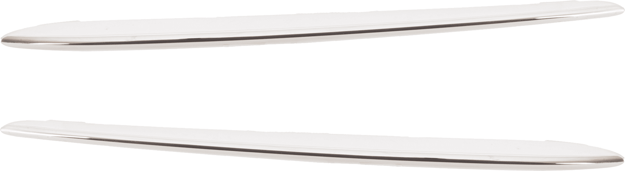 AM GLE CLASS 20-23 FRONT BUMPER GRILLE MOLDING RH AND LH Chrome w AMG Body Styling SKU SET RM01540003 Partslink MB1047194 MB1046194 OEM 1678858403-1678858203