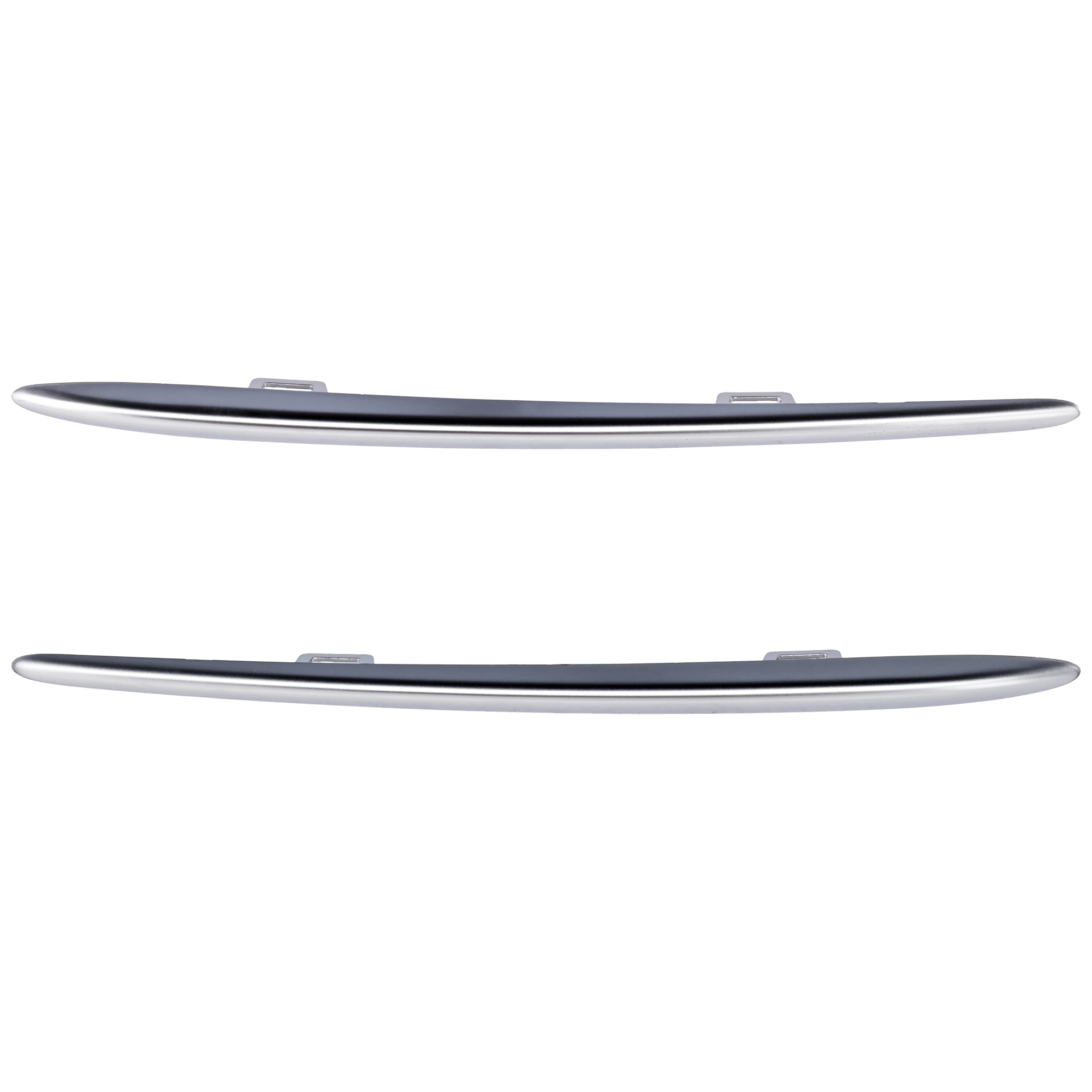 AM GLE53 AMG 20-23 FRONT BUMPER GRILLE MOLDING LOWER RH AND LH Plastic Chrome w AMG Styling Package SKU SET RM01540013 Partslink MB1046200 MB1047200 OEM 1678855705-1678855805
