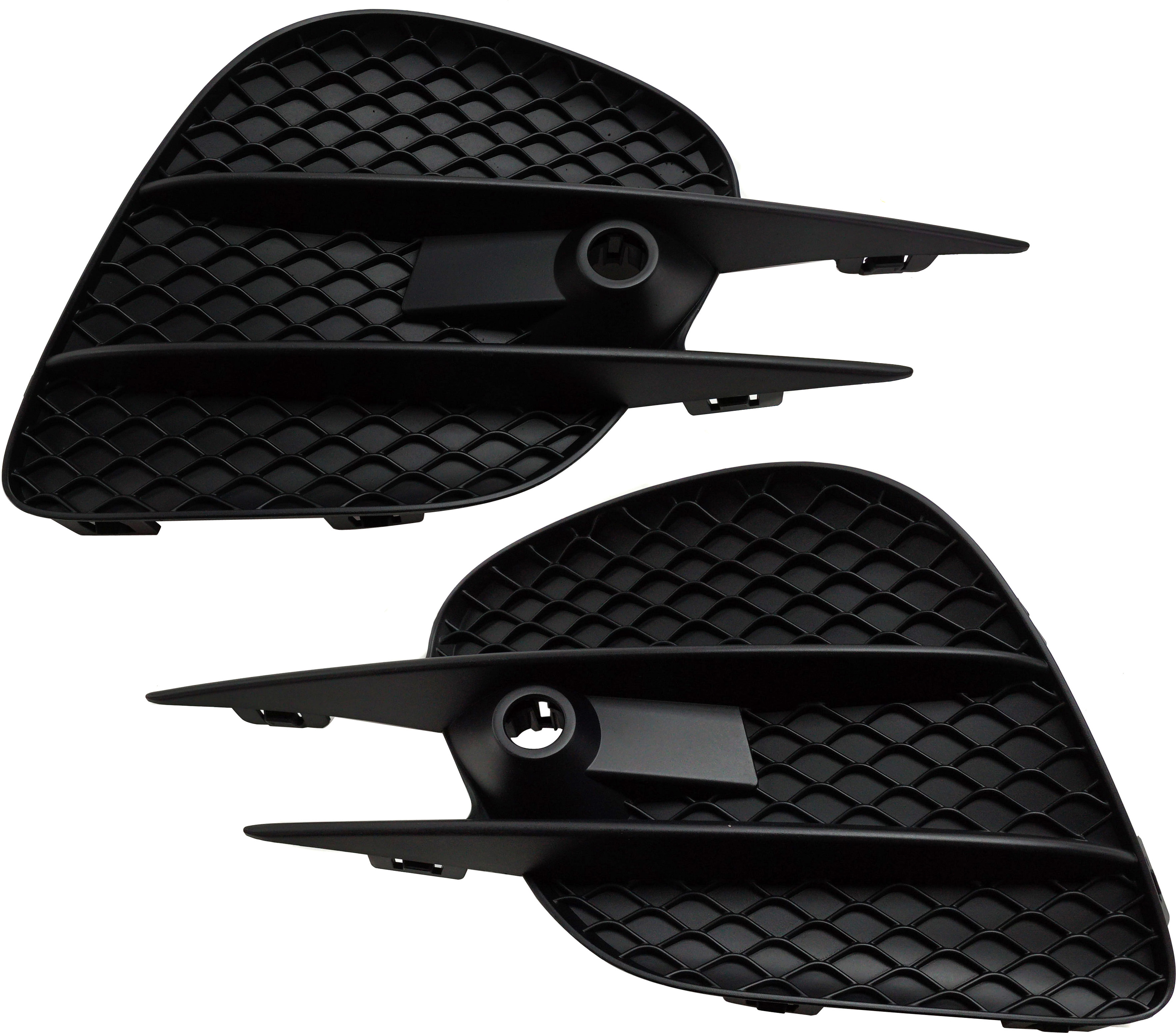 AM GLC300-16-19 FRONT FOG LAMP COVER RH AND LH Textured Black SKU SET RM01550013 Partslink MB1038187 MB1039187 OEM 2538853500-2538853600