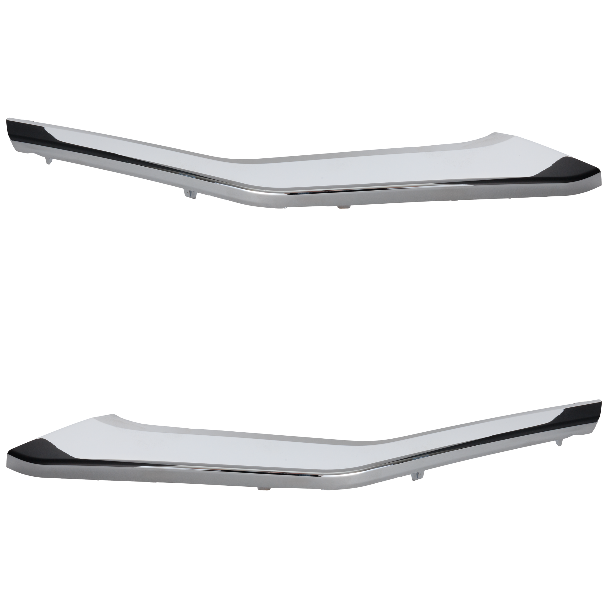 AM ECLIPSE CROSS 18-20 FRONT BUMPER MOLDING RH AND LH Lower Garnish Chrome SKU SET RM01590031 Partslink MI1047107 MI1046107 OEM 6407A248-6407A247