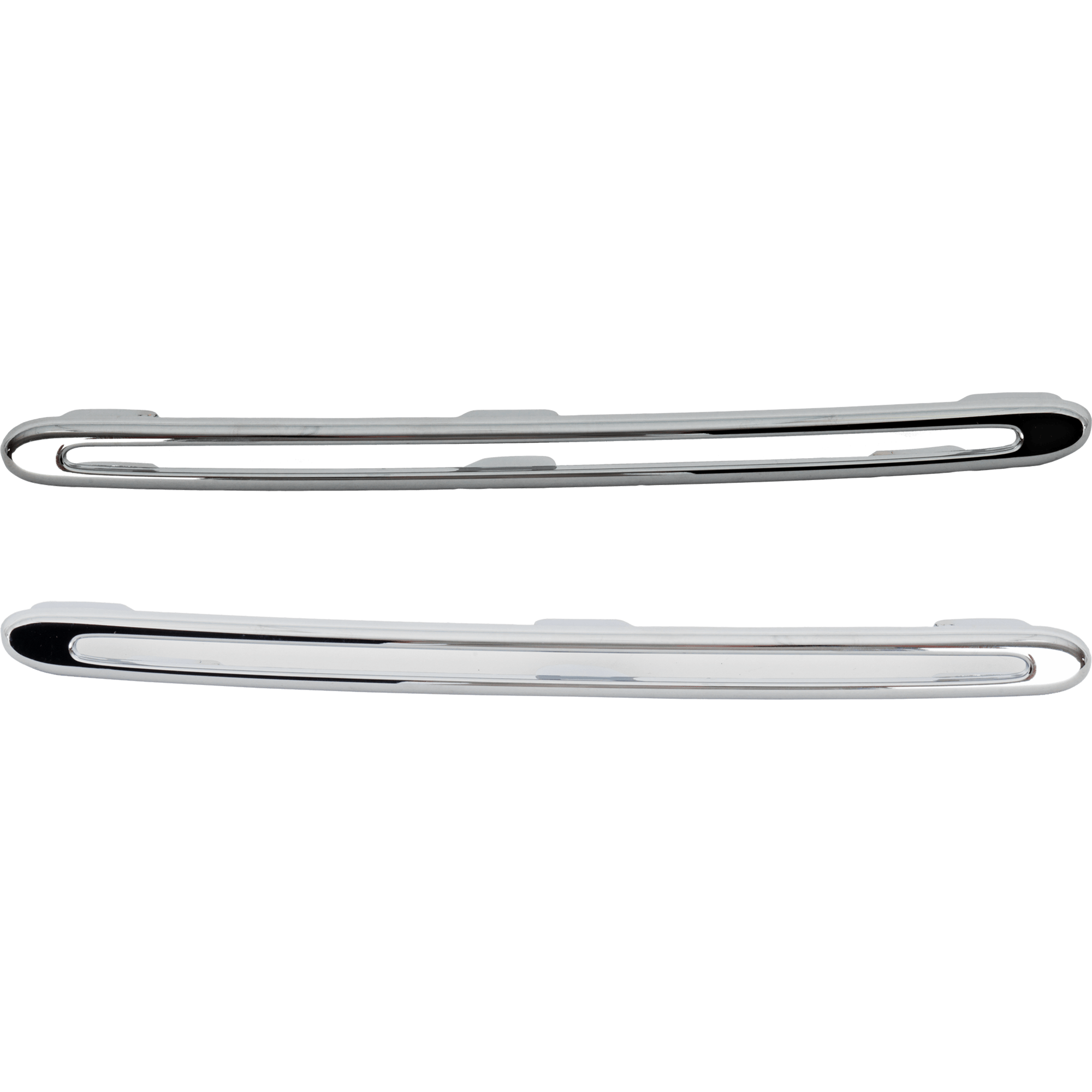 AM GLE350 GLE450 GLS450-20-23 FRONT BUMPER MOLDING RH AND LH Chrome SKU SET RM01590069 Partslink MB1047189 MB1046189 OEM 1678850405-1678850305