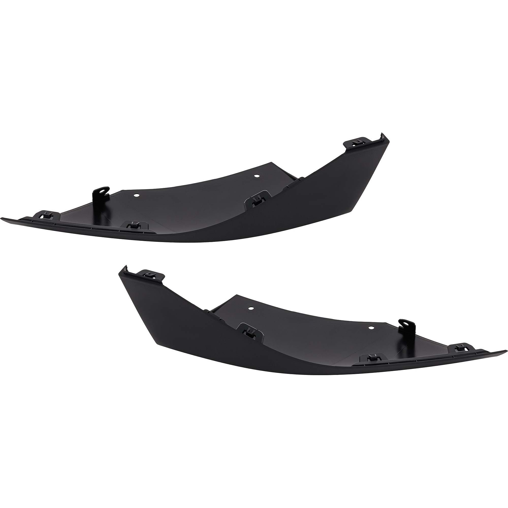 AM GLA CLASS 21-23 FRONT BUMPER MOLDING RH AND LH Lower Textured Black GLA250 w AMG Package SKU SET RM01590091 Partslink MB1047203 MB1046203 OEM 2478853305-2478853205