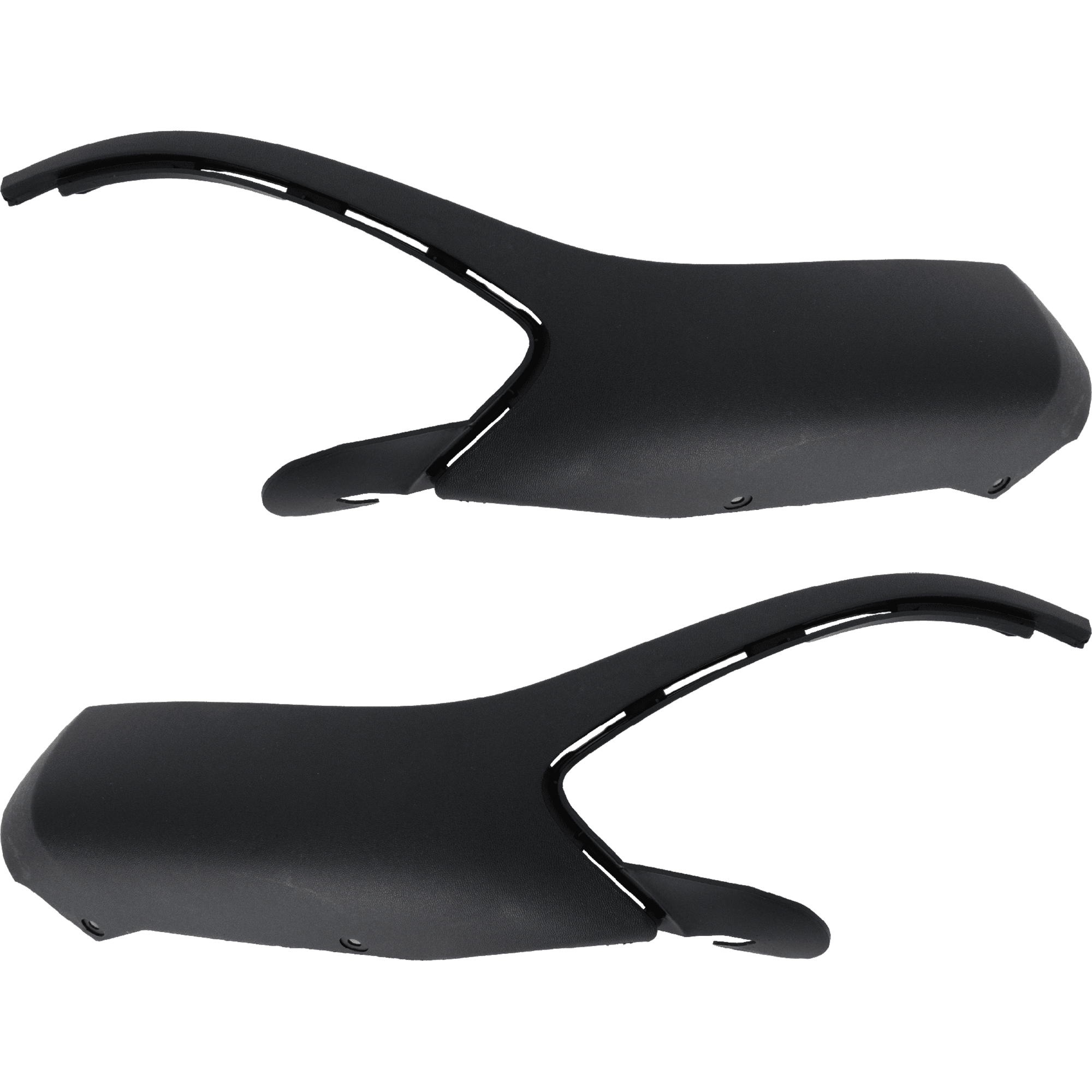 AM GLA250-15-17 FRONT BUMPER MOLDING RH AND LH Side Trim Textured Black w o AMG Package SKU SET RM01590145 Partslink MB1046156 MB1047156 OEM 1568851125-1568851225
