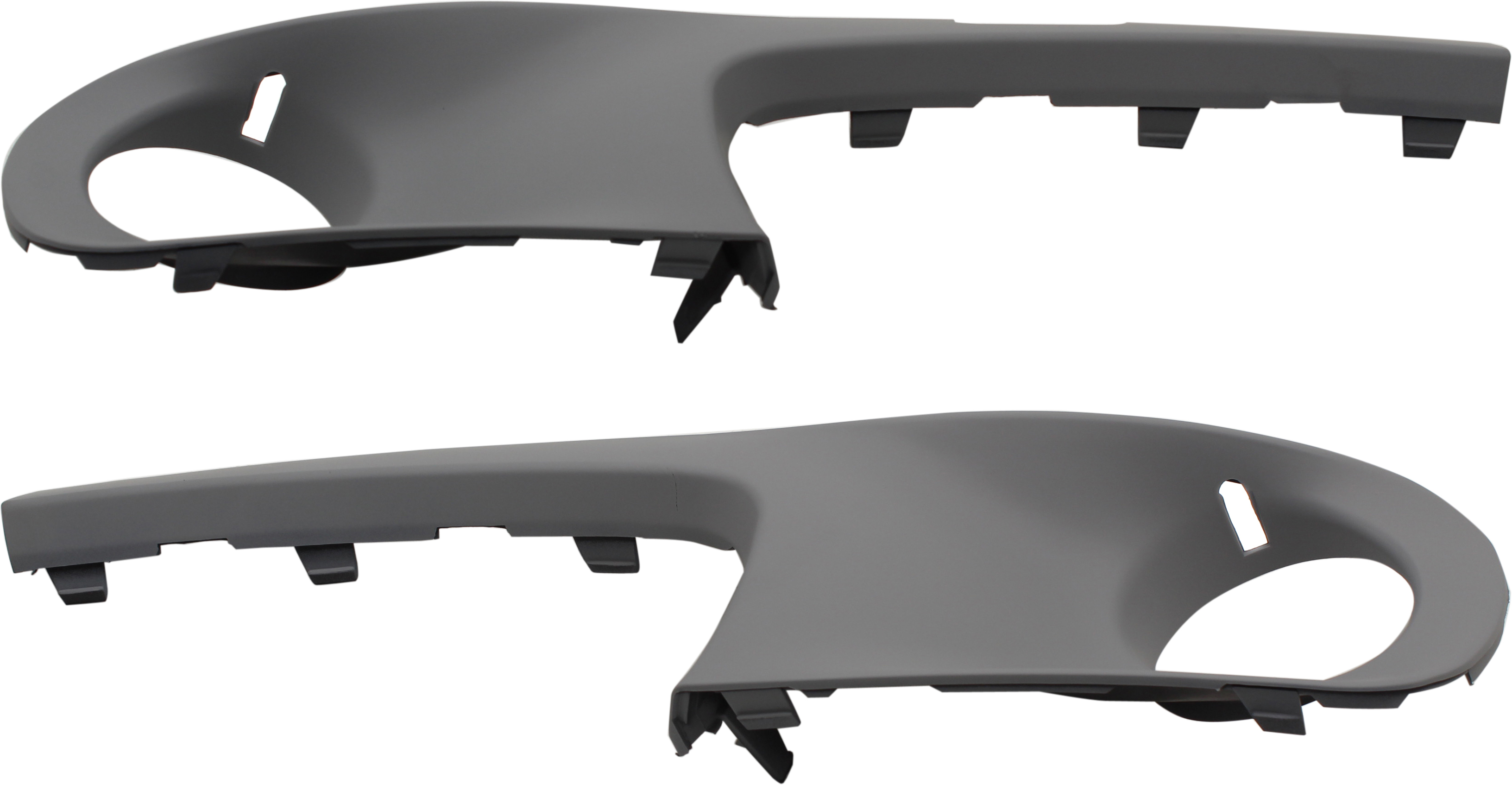 AM COOPER 07-10 FRONT BUMPER MOLDING RH AND LH Outer Primed SKU SET RM01610005 Partslink MC1039104 MC1038104 OEM 51112754006-51112754005