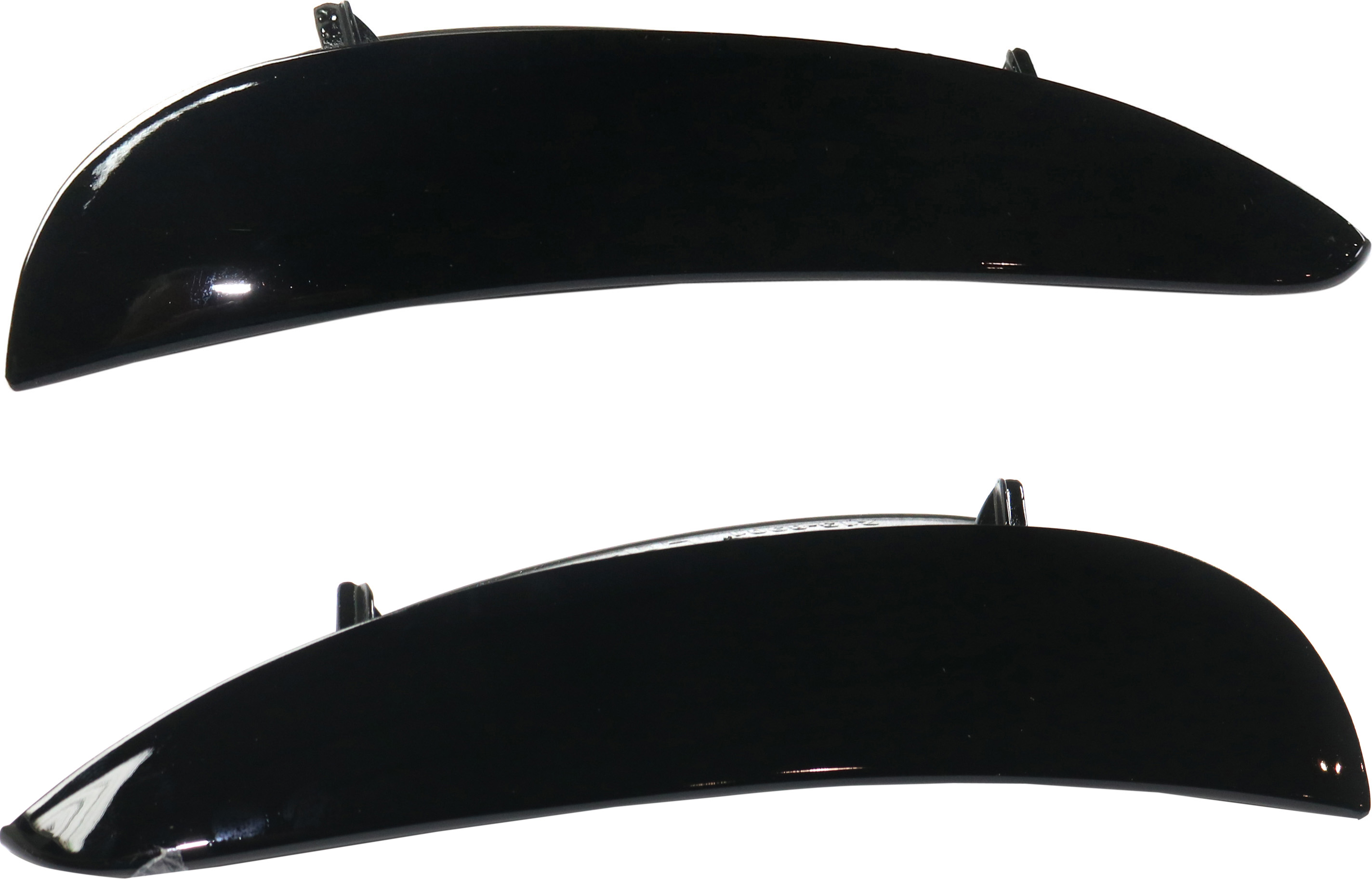 AM E43 AMG 17-18 E53 AMG 19-20 FRONT BUMPER MOLDING RH AND LH Black SKU SET RM01610011 Partslink MB1047140 MB1046140 OEM 2138859001-2138858901