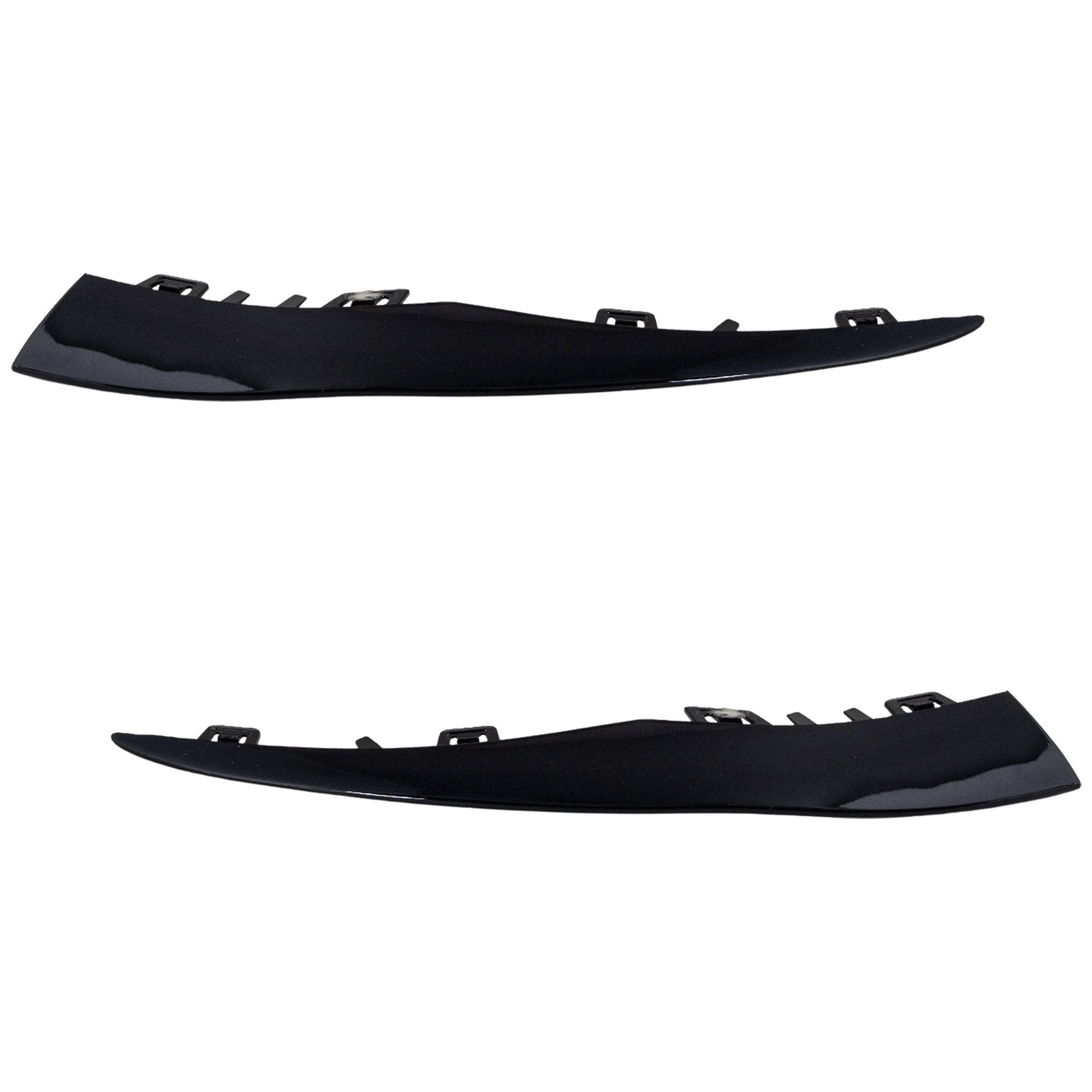 AM C300-19-23 FRONT BUMPER MOLDING RH AND LH Outer w AMG Package and Night Package Coupe 19-21 Convertible Sedan SKU SET RM01610065 Partslink MB1047160 MB1046160 OEM 2058859002-2058858902